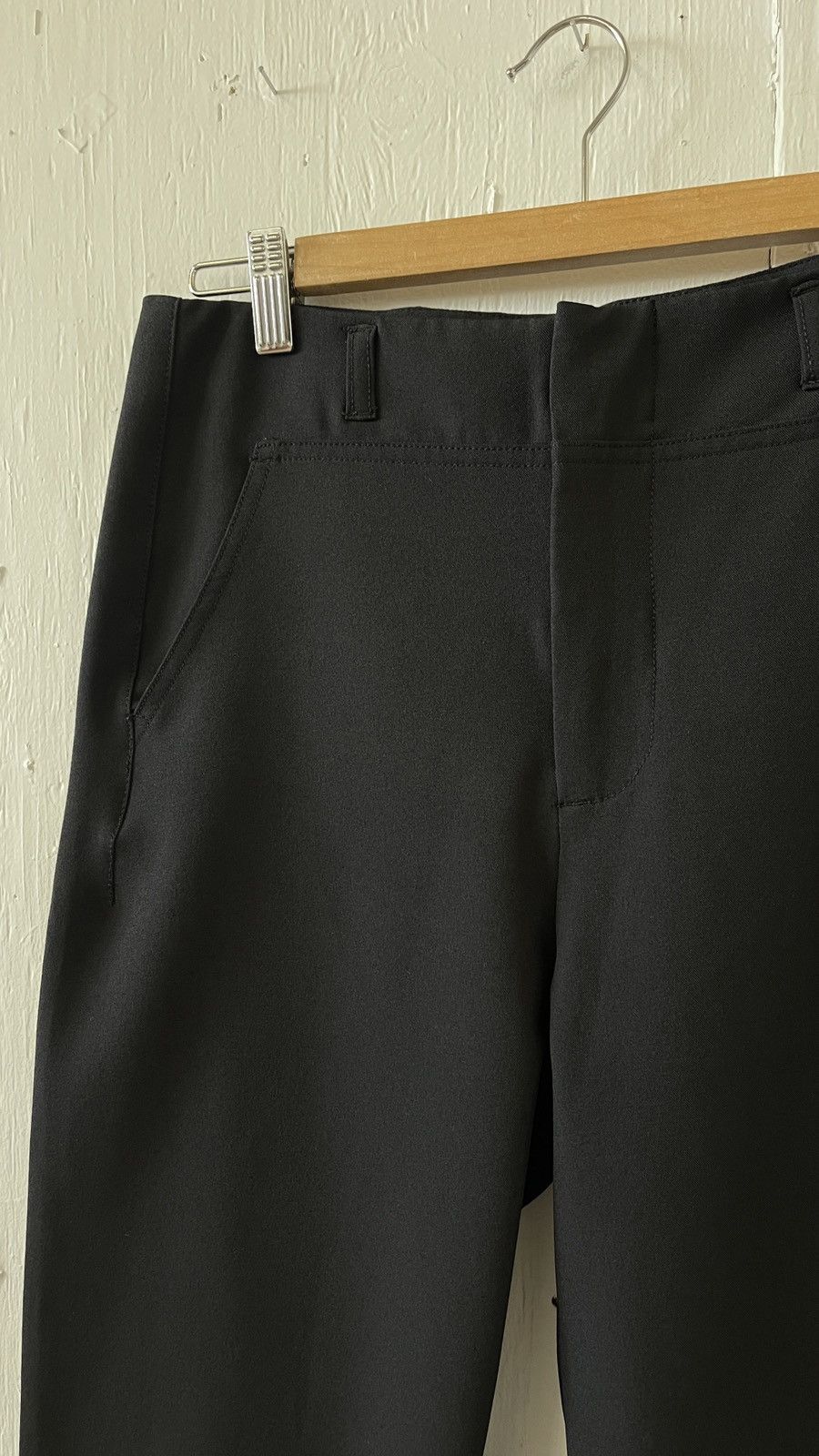 Designer × Marithe + Francois Girbaud Marithe Francois Girbaud black dress pants Size 30" / US 8 / IT 44 - 2 Thumbnail