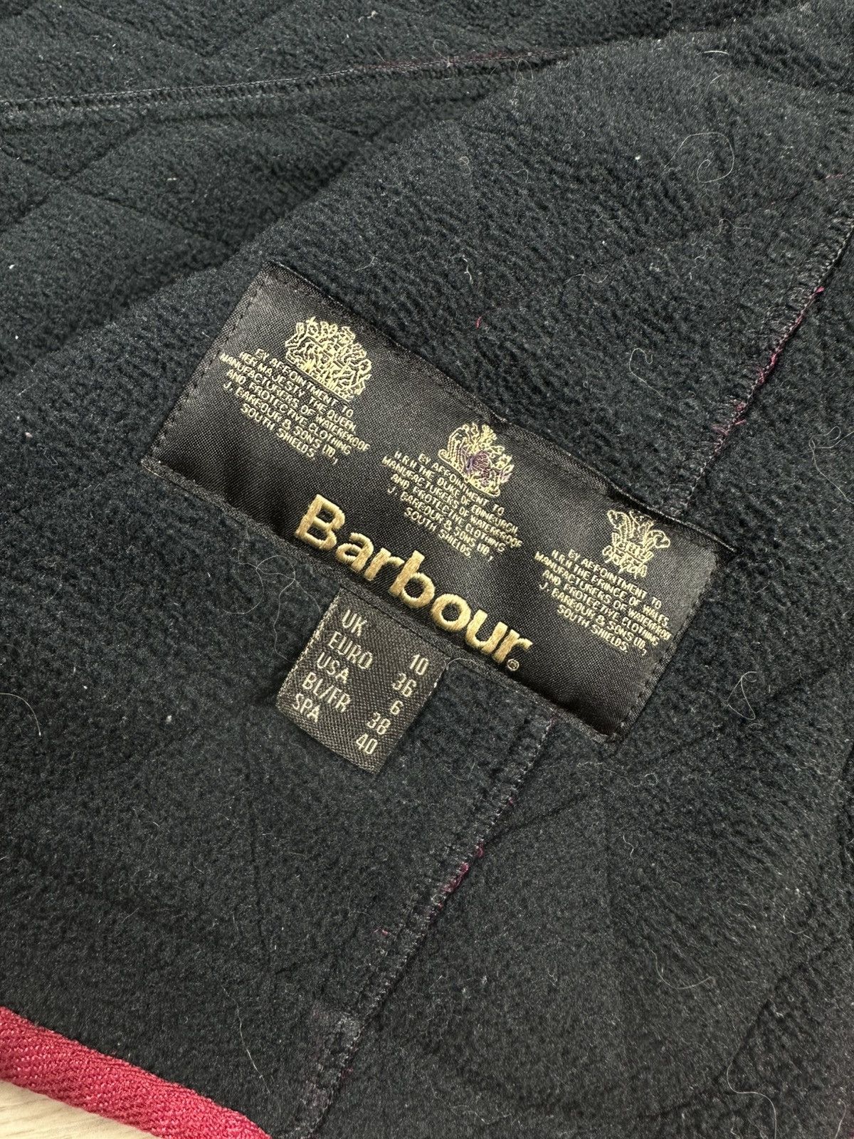 Barbour × Vintage Barbour INTERNATIONAL Polarquilt Quilted Jacket Preppy Style Size M / US 6-8 / IT 42-44 - 12 Thumbnail
