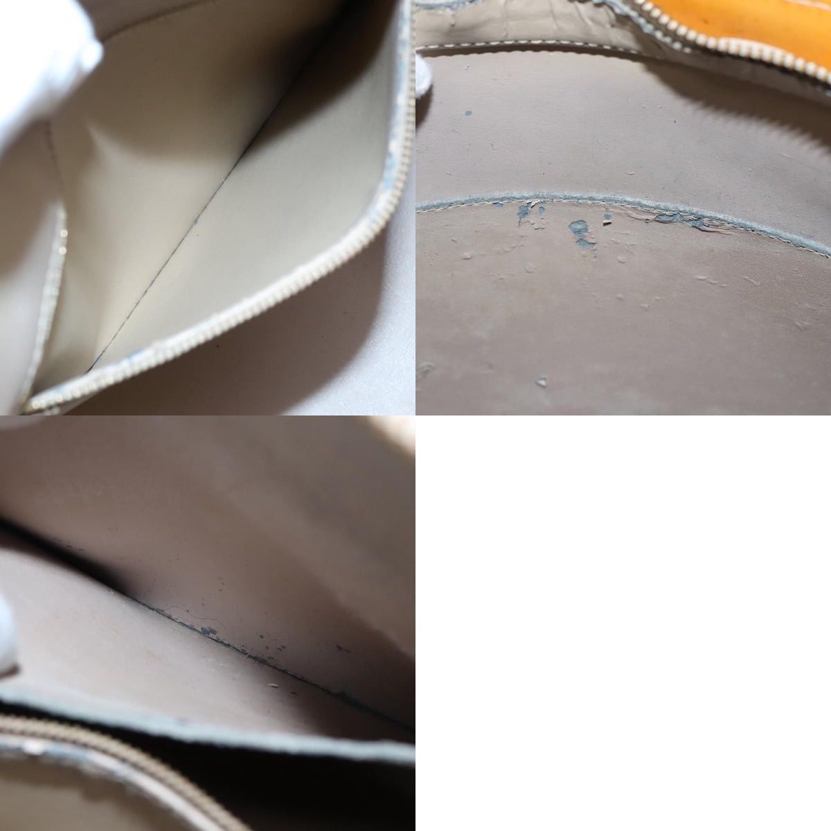 Louis Vuitton LOUIS VUITTON Monogram Vernis Houston Hand Bag Beige M91004 Size ONE SIZE - 13 Thumbnail