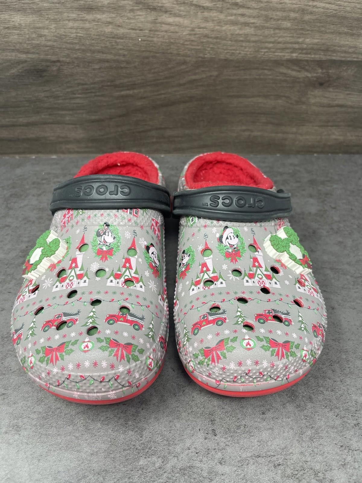 Crocs Crocs Classic Holiday Lined Clogs Womens Size 8 Christmas Size US 8 / IT 38 - 3 Thumbnail