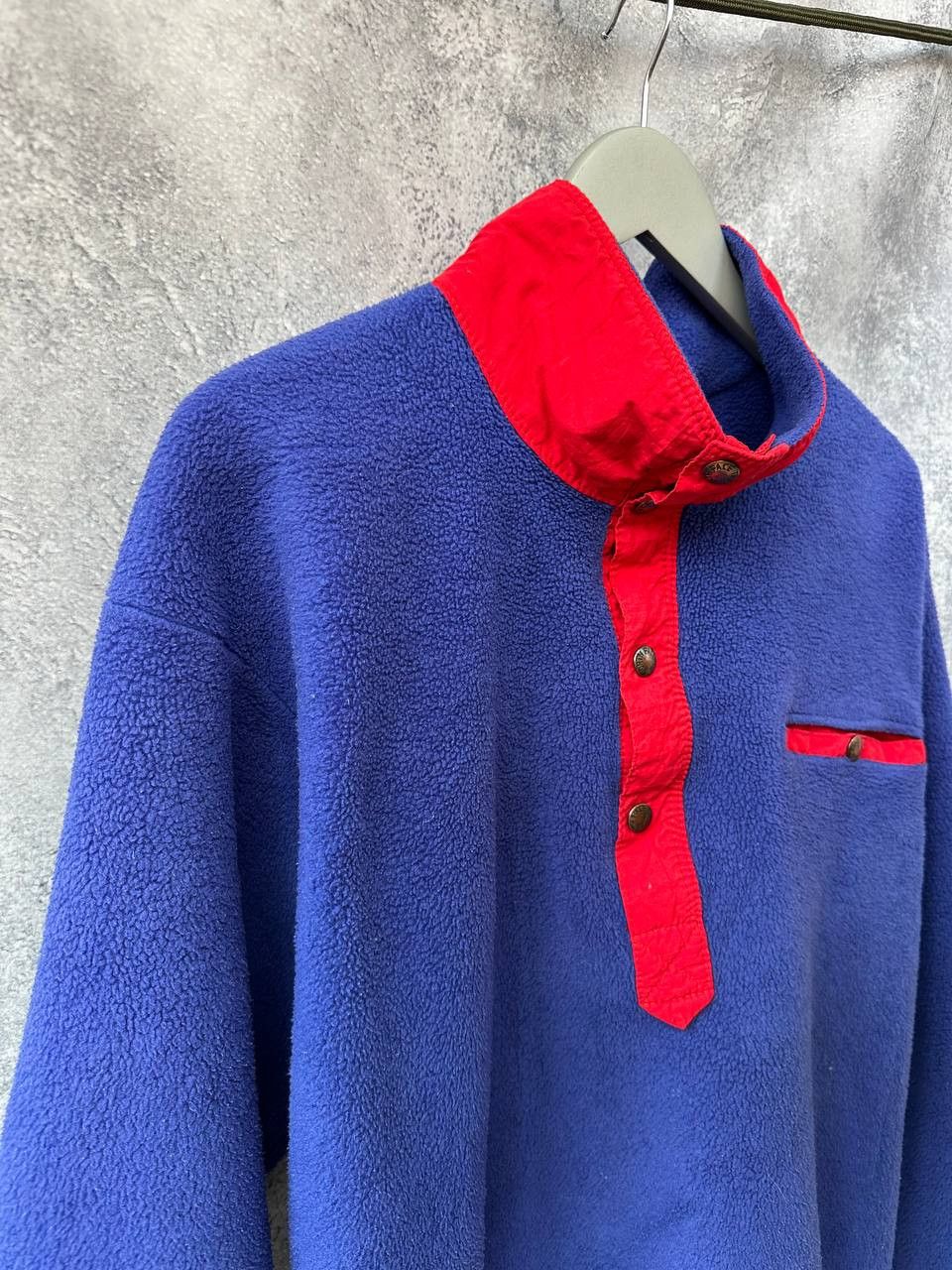The North Face × Vintage The North Face Made in Usa Fleece Vintage 1/2 Button Sweater Size US XL / EU 56 / 4 - 4 Thumbnail