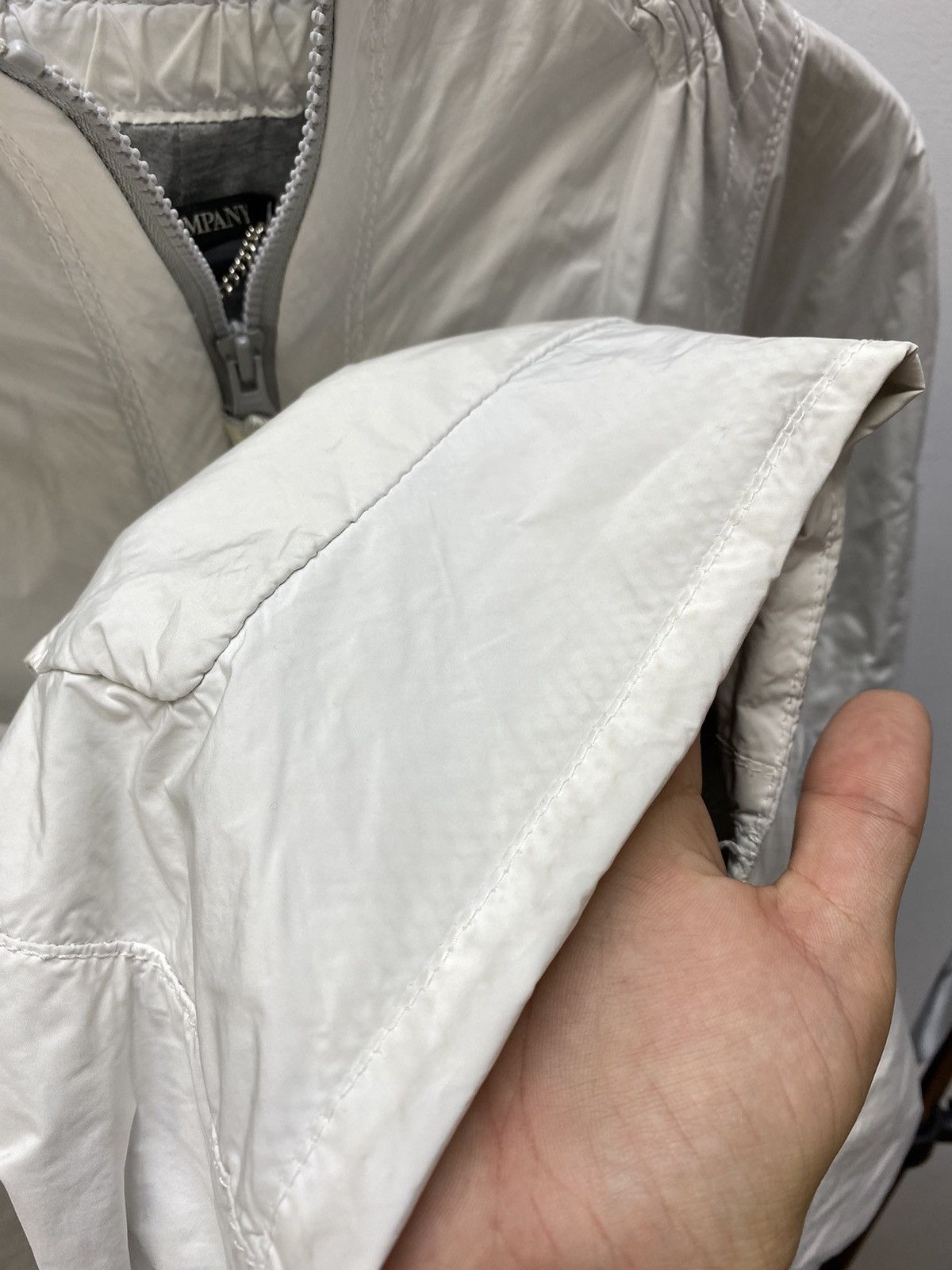 C.P. Company CP COMPANY Women Jacket Size 42 Poncho Style Rare White 42 Size M / US 6-8 / IT 42-44 - 15 Thumbnail