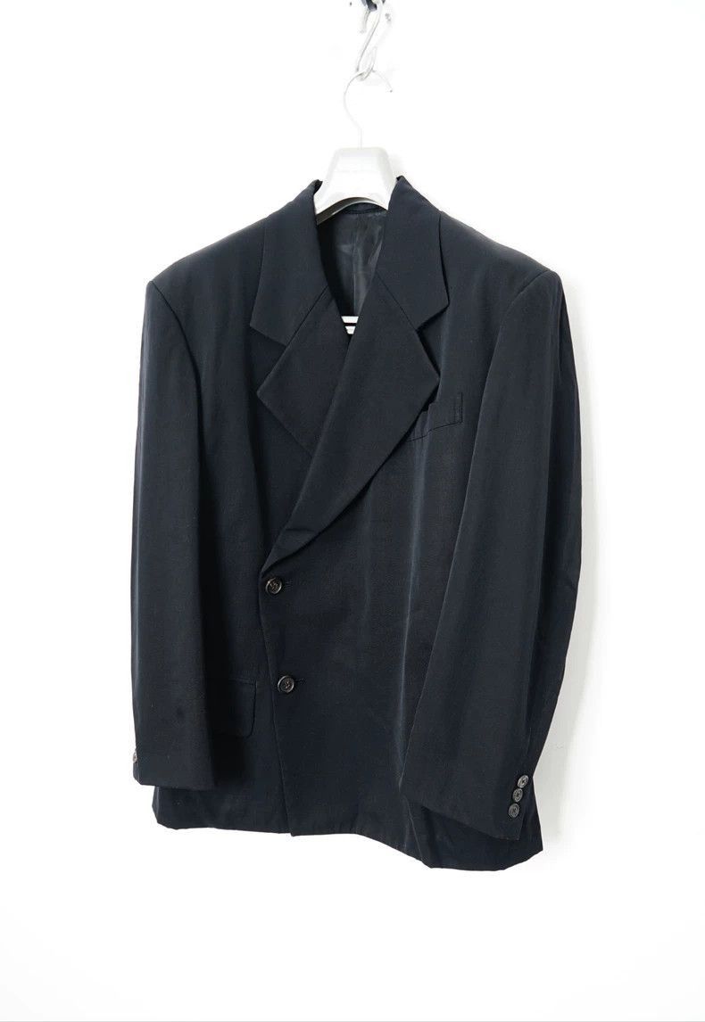 Yohji Yamamoto Yohji Yamamoto Yohji Yamamoto Oversized Suit Jacket for Me Size US M / EU 48-50 / 2 - 1 Thumbnail