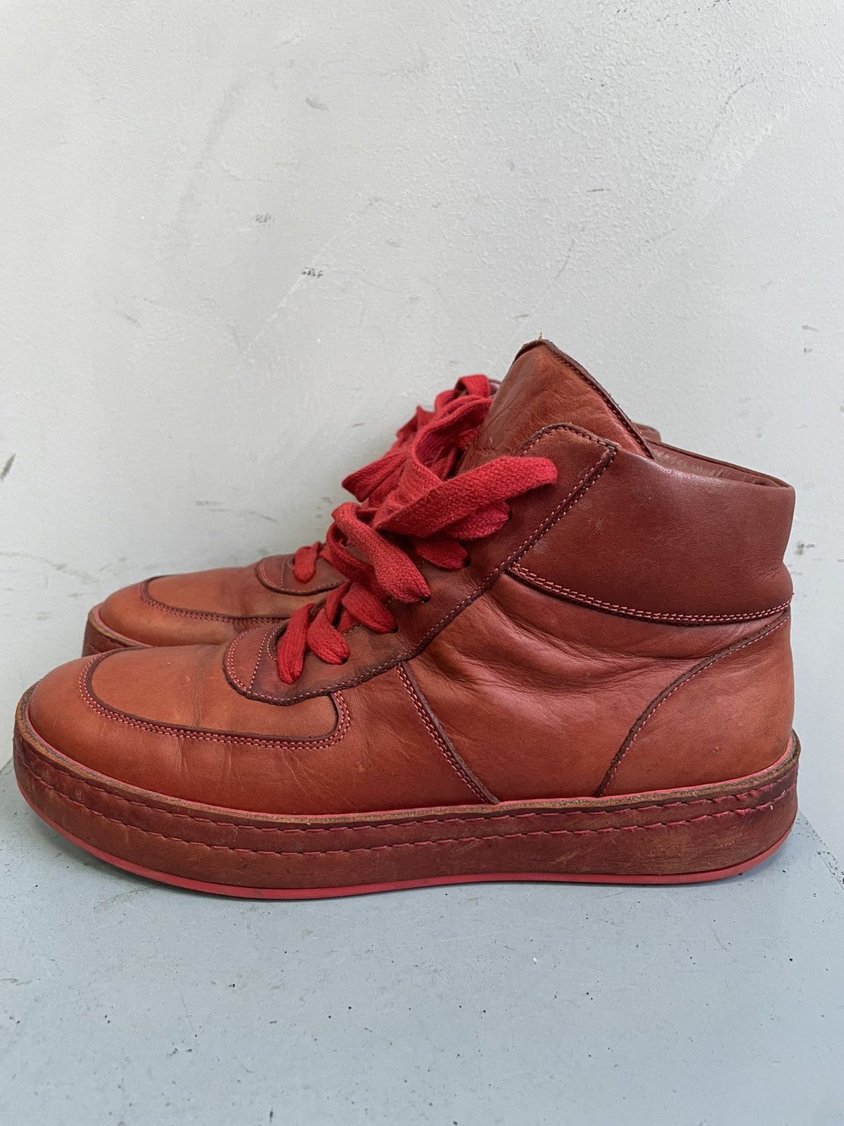 Ann Demeulemeester Ann Demeulemeester boots Leather Shoes Avant-Garde Style Size US 8.5 / IT 38.5 - 6 Thumbnail