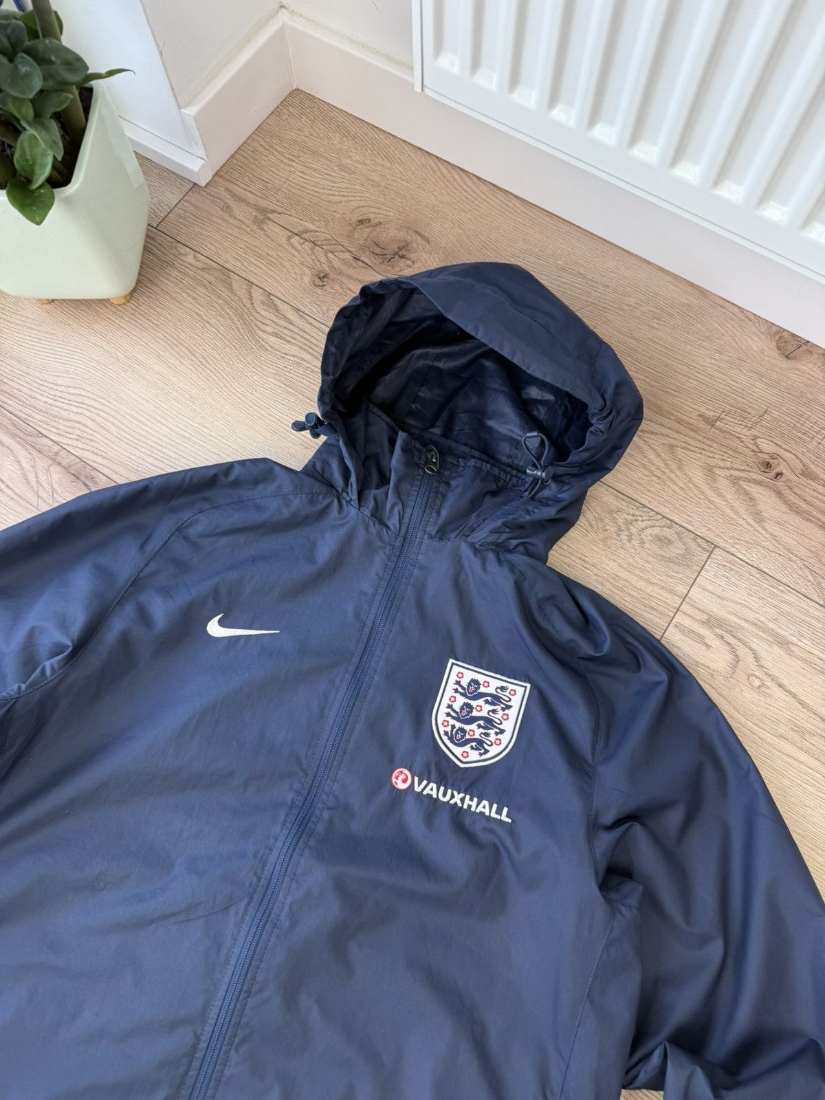 Nike Vintage Nike FC England Track Training Jacket Style Navy Size US M / EU 48-50 / 2 - 2 Thumbnail