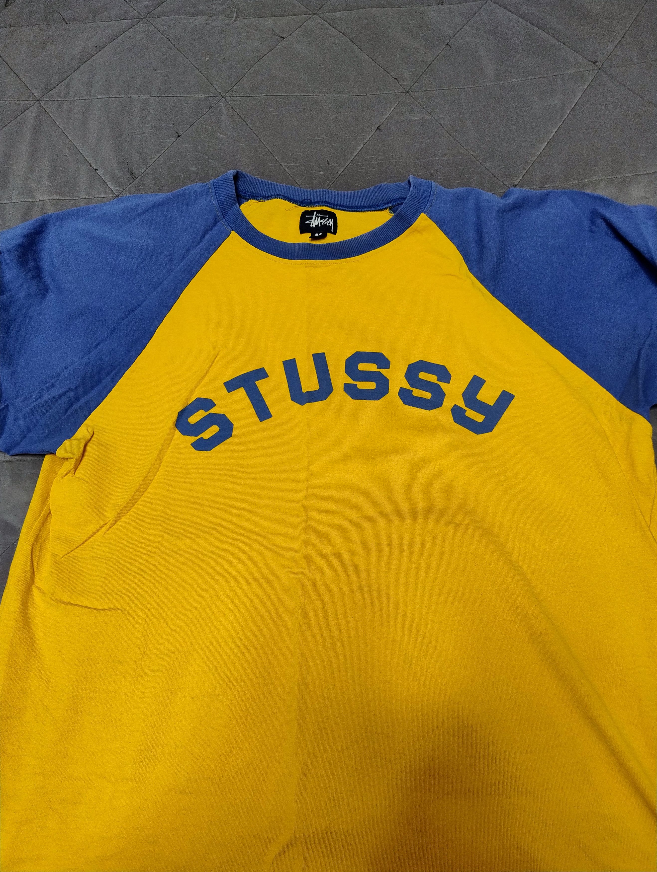 Stussy Vintage Stussy 3/4-raglan t-shirt Size US M / EU 48-50 / 2 - 1 Thumbnail