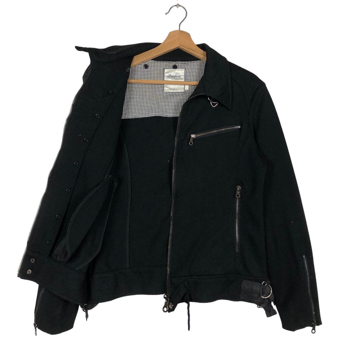 Japanese Brand 🔥Parachute Biker Jacket Double Breast Pincponc Japan Size US L / EU 52-54 / 3 - 9 Thumbnail