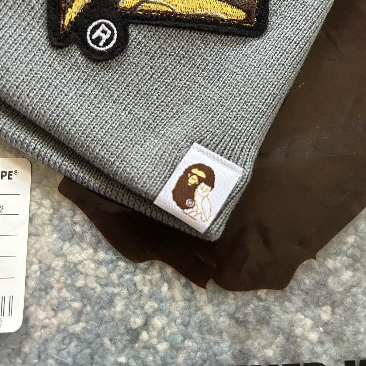 Bape × October's Very Own BAPE x OVO EMBROiDERED CAMO PATCH KNiT CAP Size ONE SIZE - 2 Thumbnail