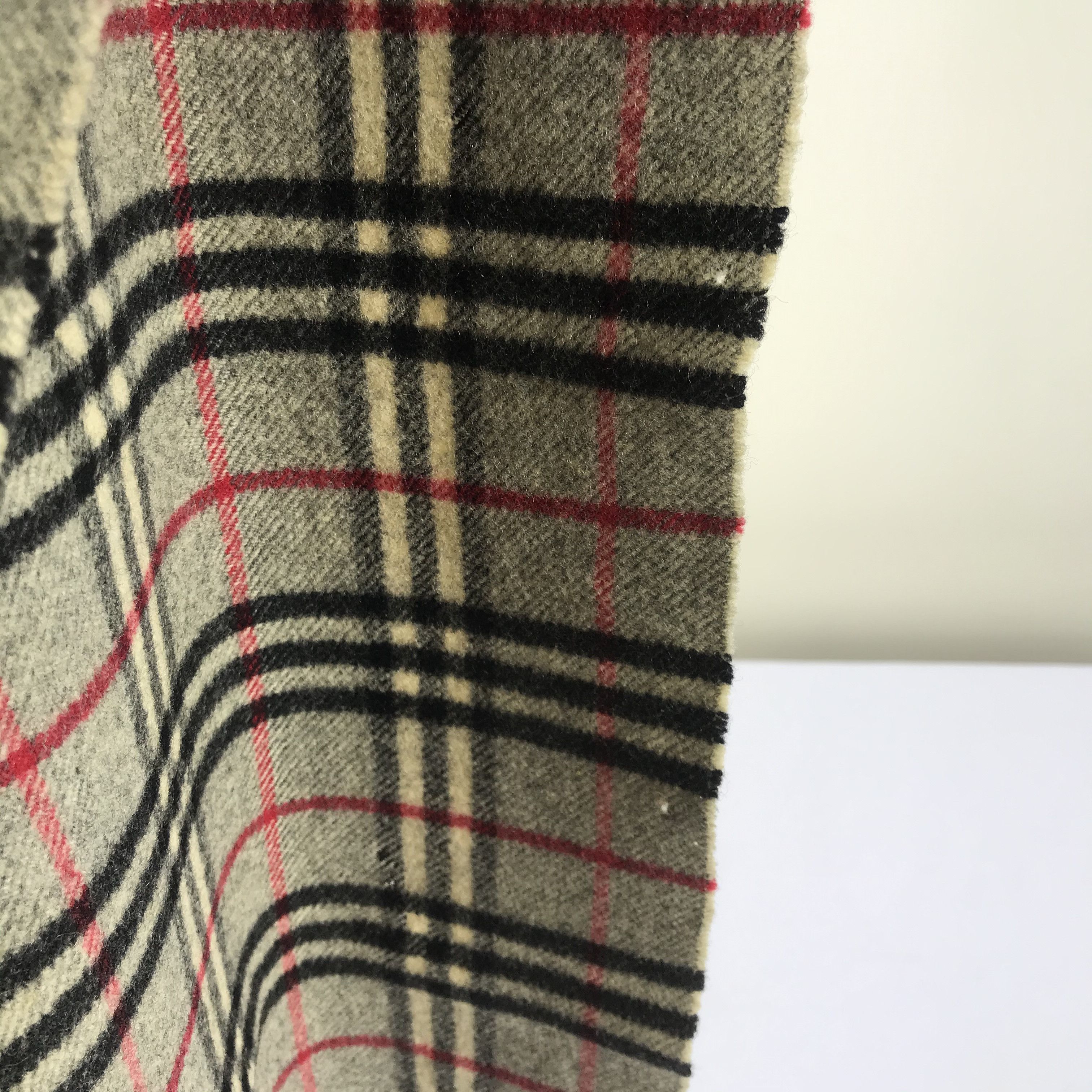 Burberry Vintage Burberry Scarf Muffler Wool Cashmere Scarves Size ONE SIZE - 5 Thumbnail