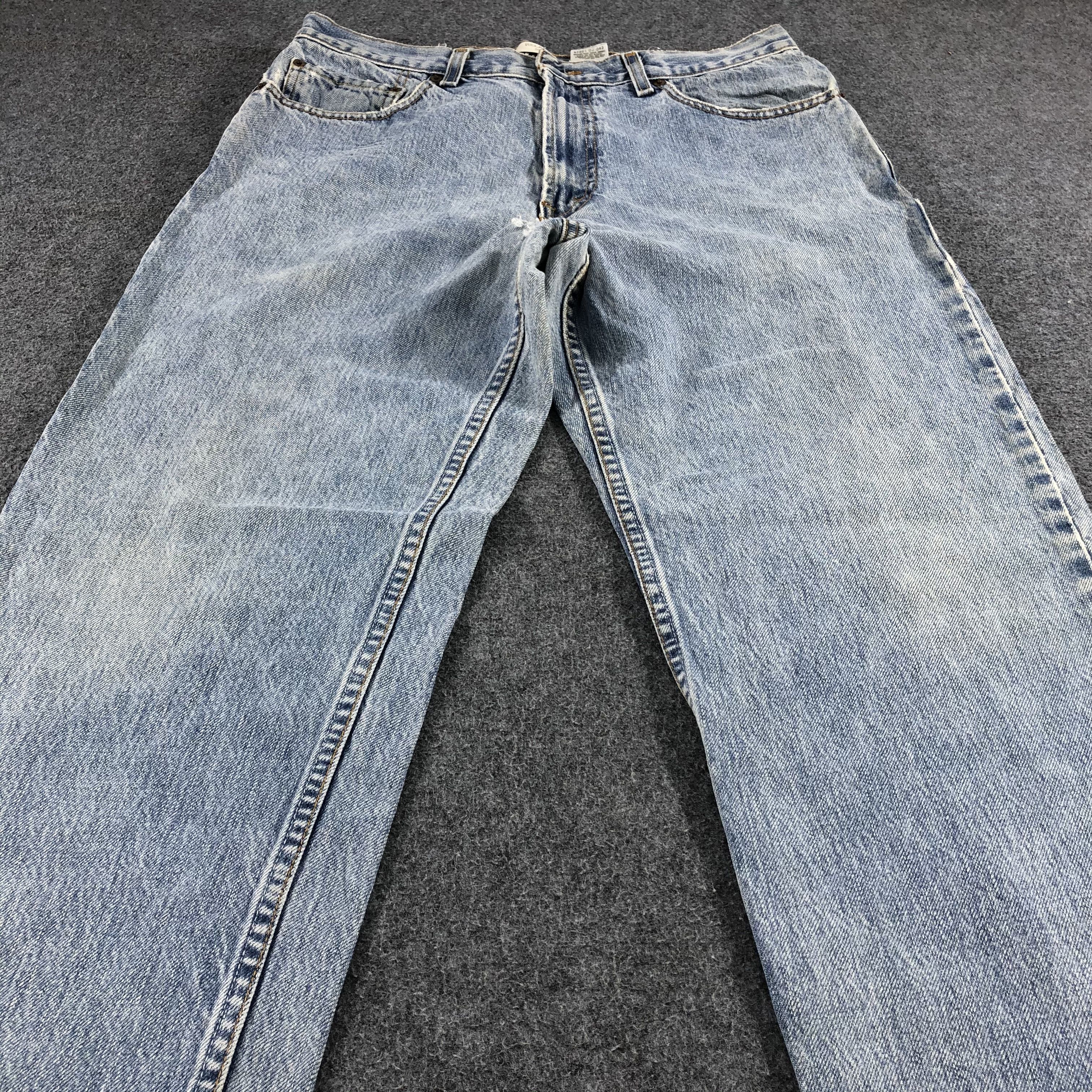 Levi's Light Wash Vintage Levis 550 Jeans-J1100 Size US 33 - 3 Thumbnail