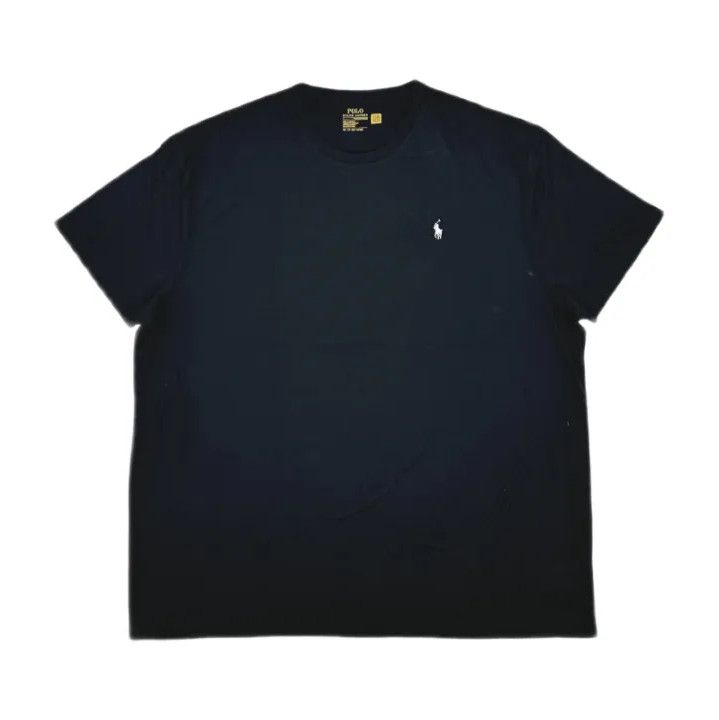 Polo Ralph Lauren Polo Ralph Lauren Solid Round Neck Short Sleeve Tee Size US XXL / EU 58 / 5 - 1 Thumbnail