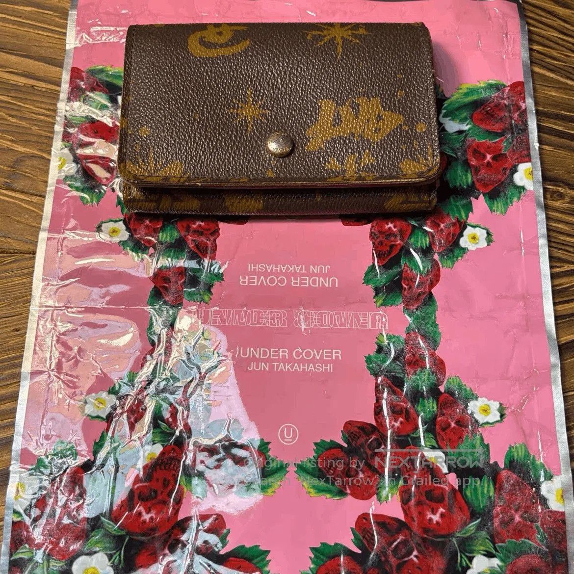 Undercover Undercover LV-RIP Monogram Wallet. Size ONE SIZE - 8 Thumbnail
