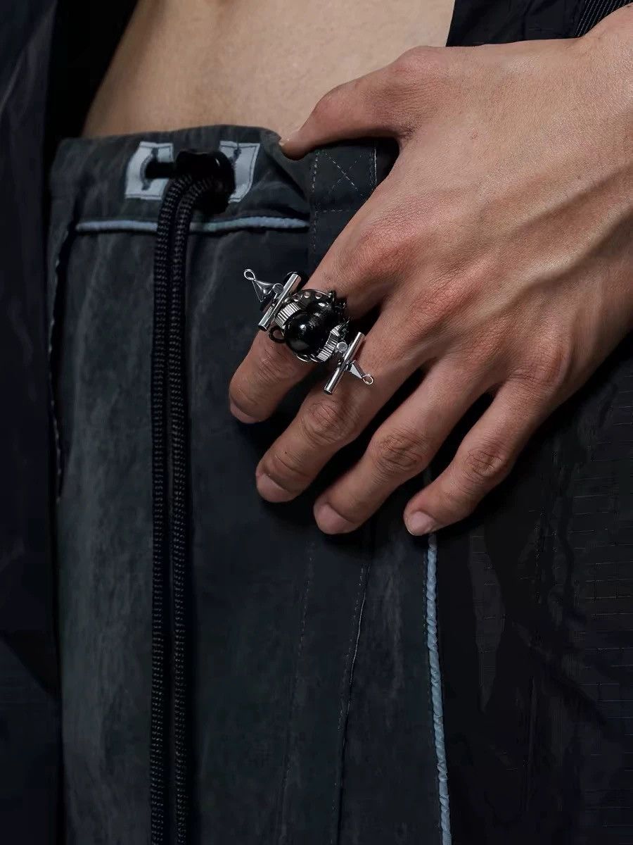 Japanese Brand × Vintage Retro punk ring Size ONE SIZE - 5 Thumbnail