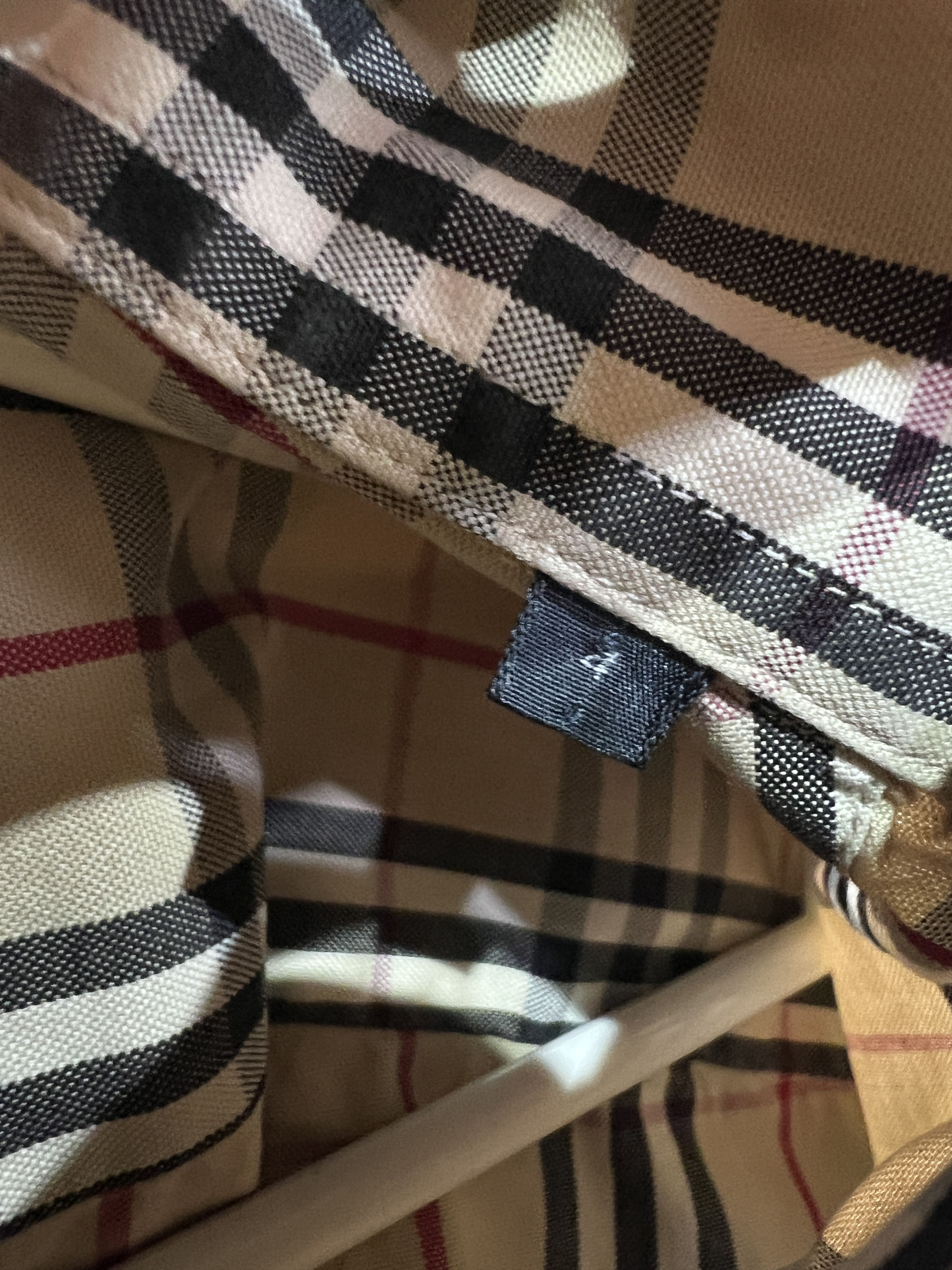 Burberry Burberry Shirt Nova Check Size 4 (XL) Size US XL / EU 56 / 4 - 6 Thumbnail