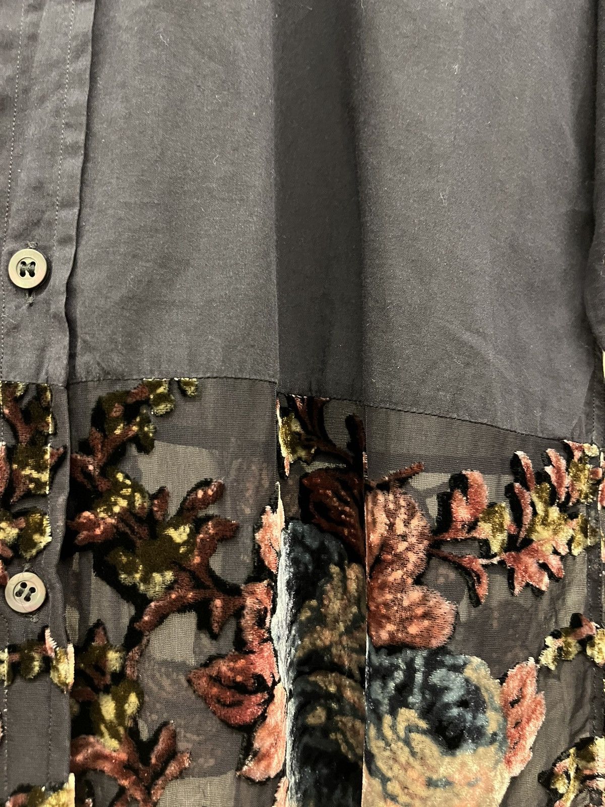 Dries Van Noten ss14 Floral Tapestry Shirt Size US M / EU 48-50 / 2 - 5 Thumbnail