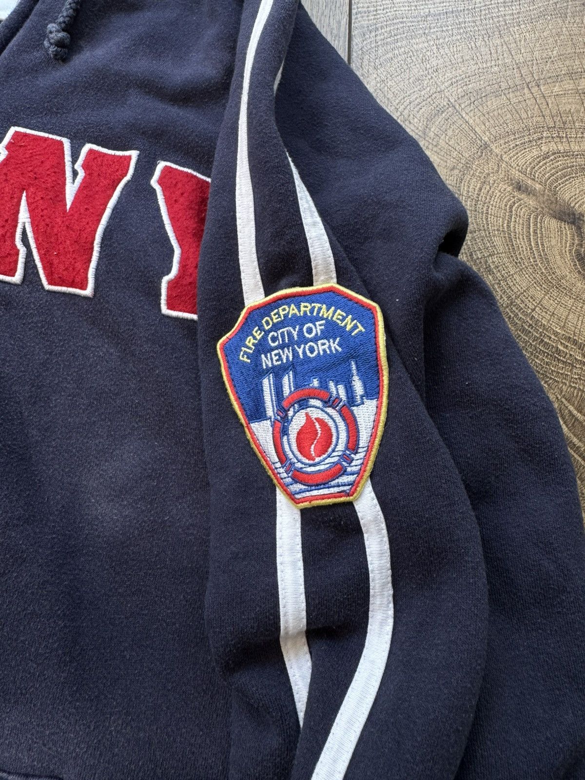 Other Vintage Zip-Up Hoodie zip hoodie fire department Size US L / EU 52-54 / 3 - 5 Thumbnail