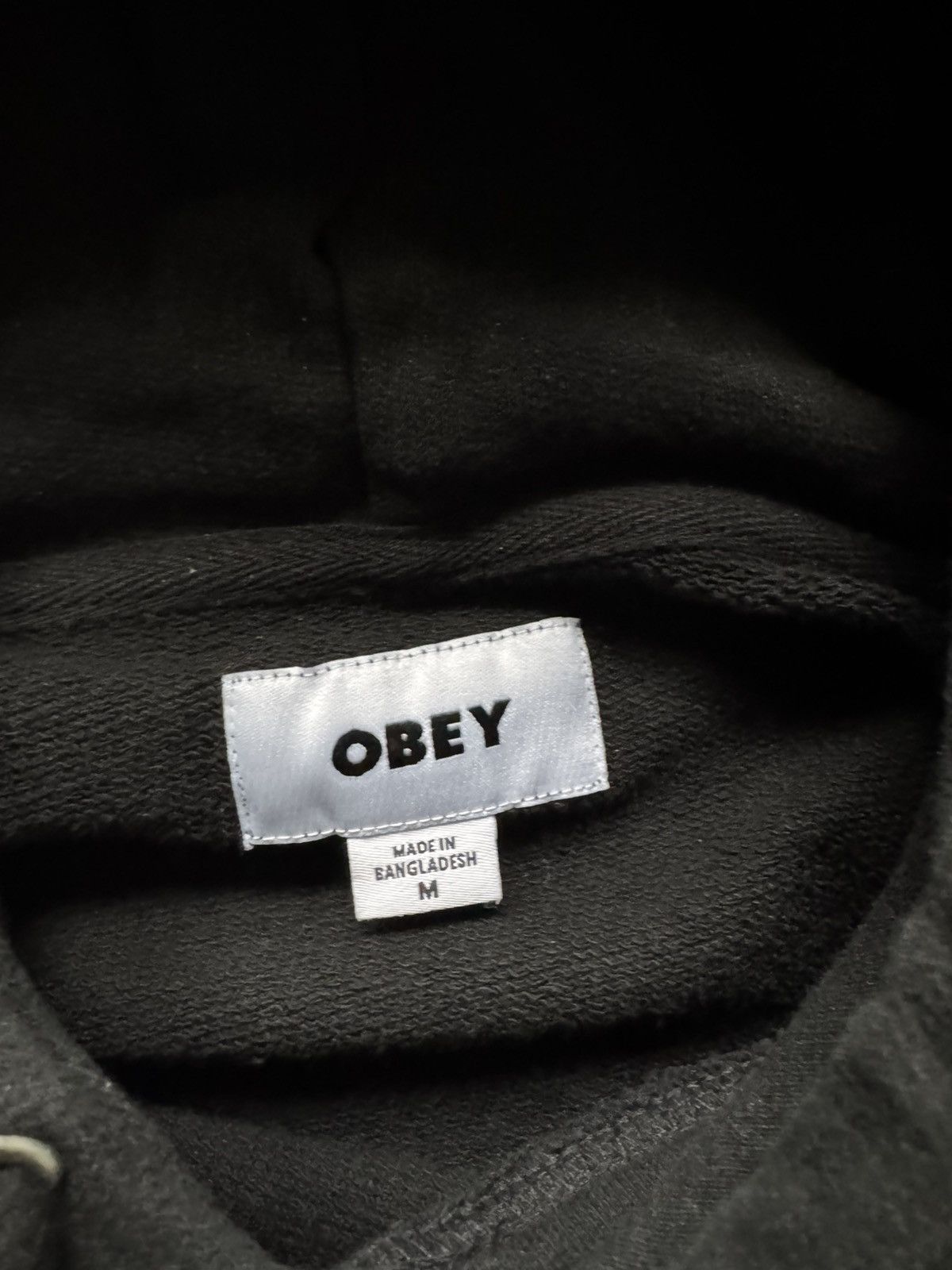 Obey Obey Black Hoodie Size US M / EU 48-50 / 2 - 5 Thumbnail