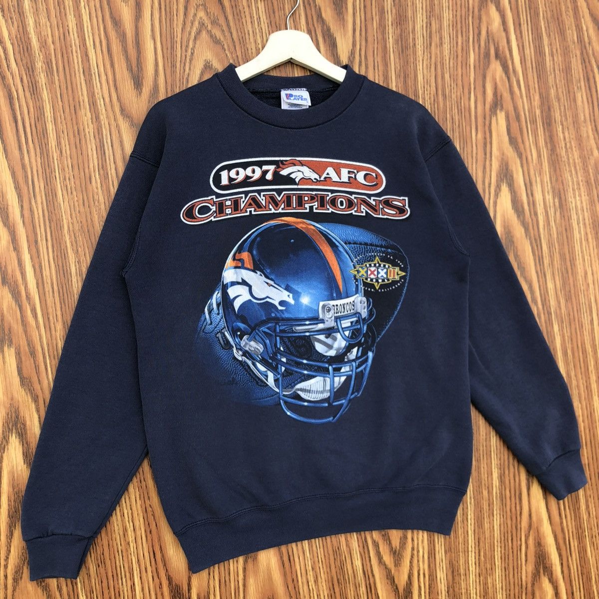 NFL Vintage NFL Denver Broncos Team Champions Sweatshirt Size US M / EU 48-50 / 2 - 2 Thumbnail