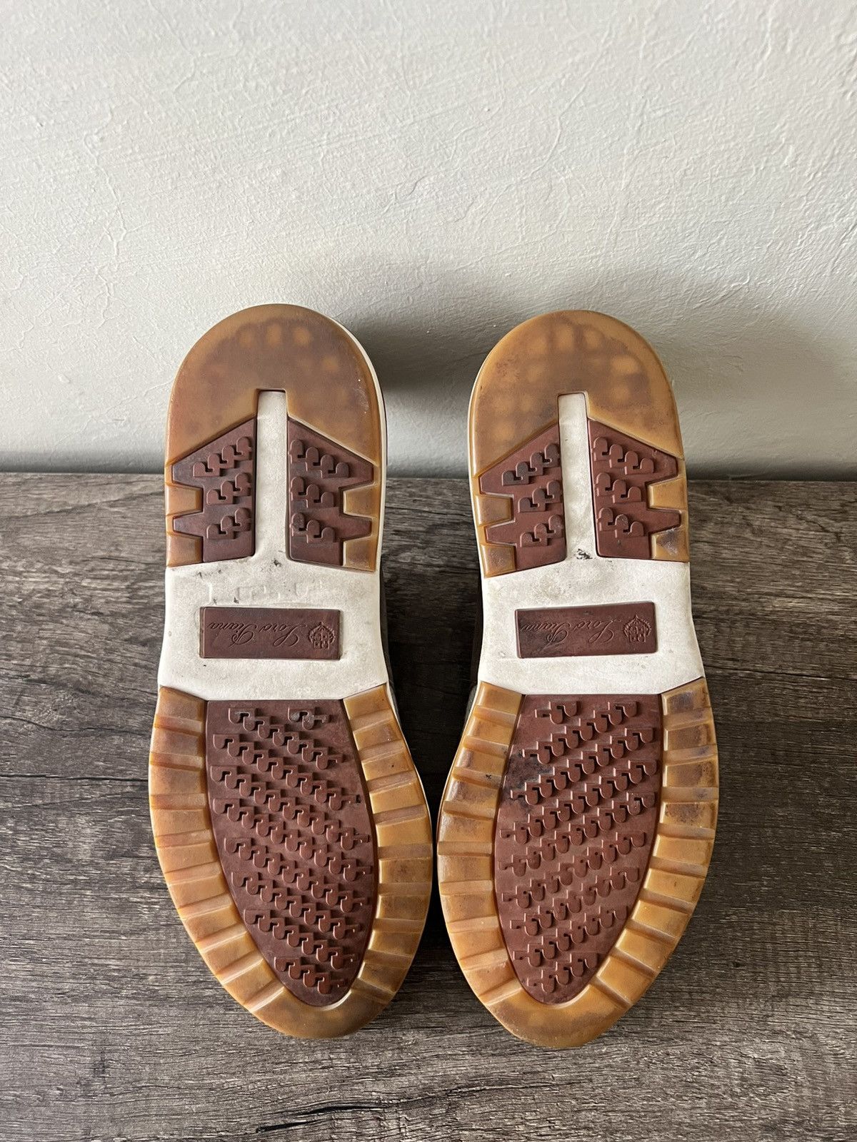 Loro Piana LORO PIANA KNIT FABRIC AND SUEDE 360 FLEXY WALK SNEAKERS Size US 10 / EU 43 - 11 Thumbnail