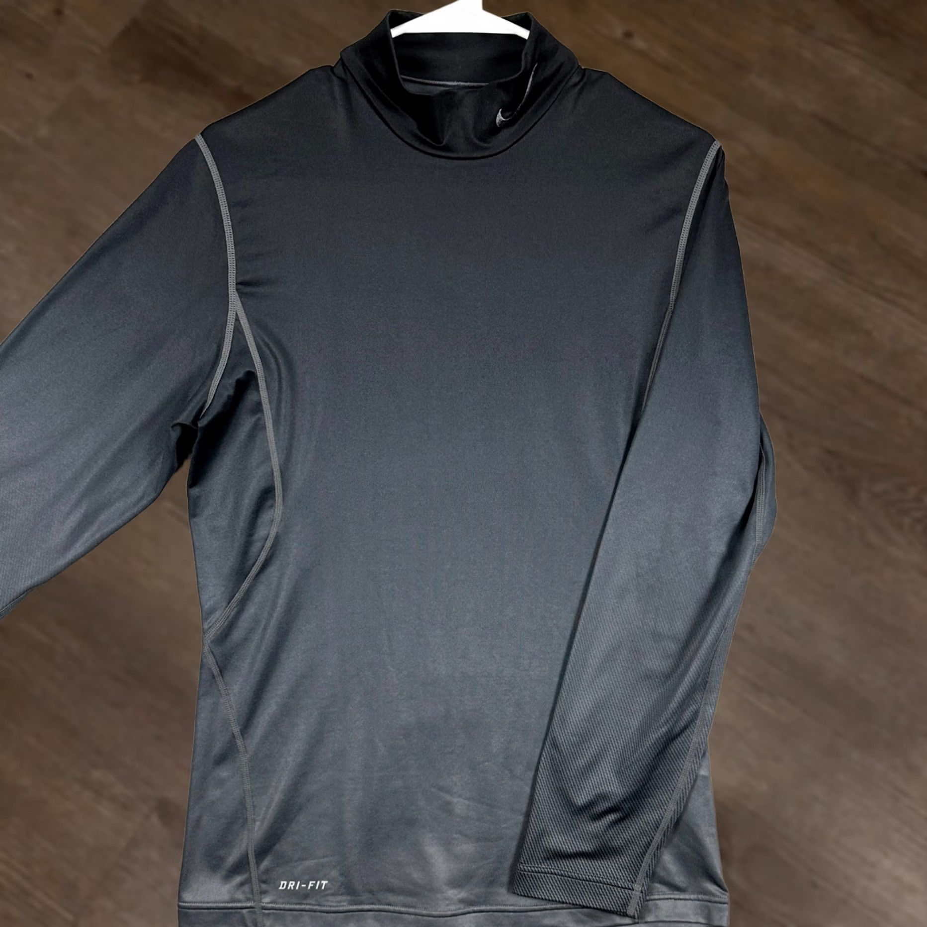 Nike Nike Pro Combat Dri-Fit Shirt Pullover Men Small Gray Fitted Stretch Size US S / EU 44-46 / 1 - 1 Thumbnail