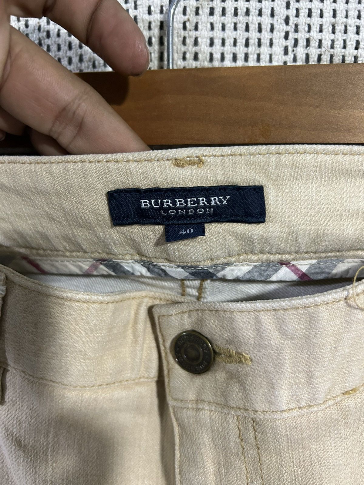 Burberry Burberry denim regular novachek side line Size 29" - 5 Thumbnail