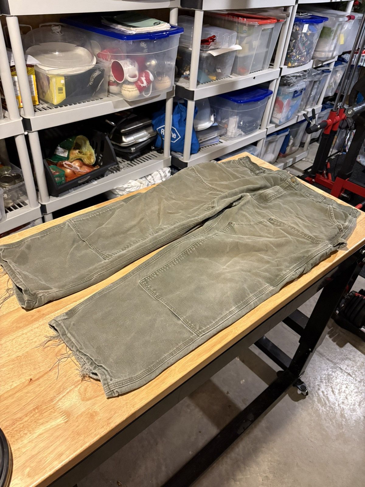 Carhartt Vintage Green Carhartt Double Knees Size US 44 / EU 60 - 1 Thumbnail