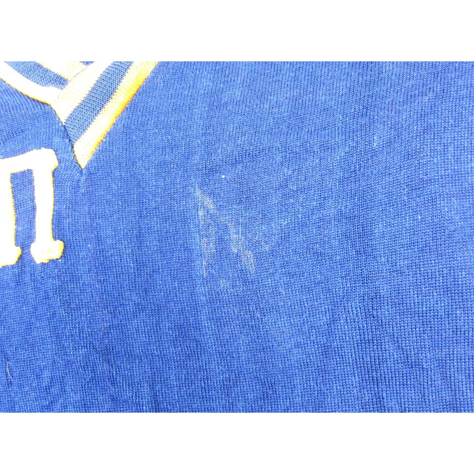 Vintage Vintage College Jersey Mens Medium Blue True Fraternity Short Sleeve 50s 60s Size US M / EU 48-50 / 2 - 7 Thumbnail