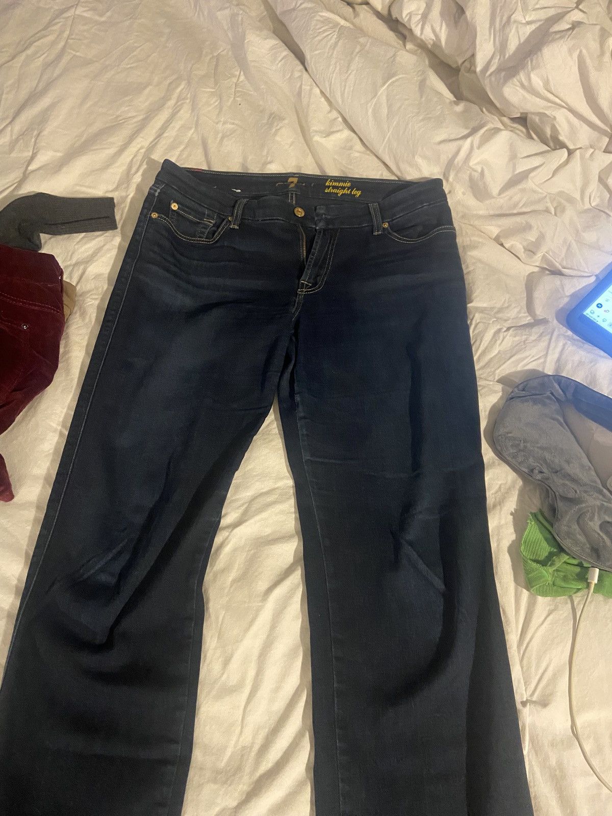 7 For All Mankind 7 for all mankind kimmi straight Size 32" / US 10 / IT 46 - 5 Thumbnail