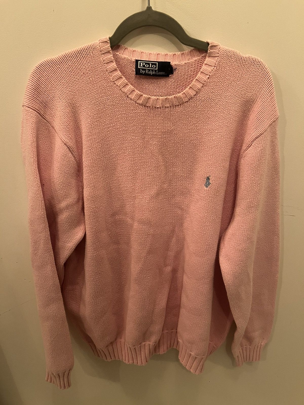 Polo Ralph Lauren × Vintage Polo Ralph Lauren Pink Knitwear Size US XXL / EU 58 / 5 - 1 Thumbnail