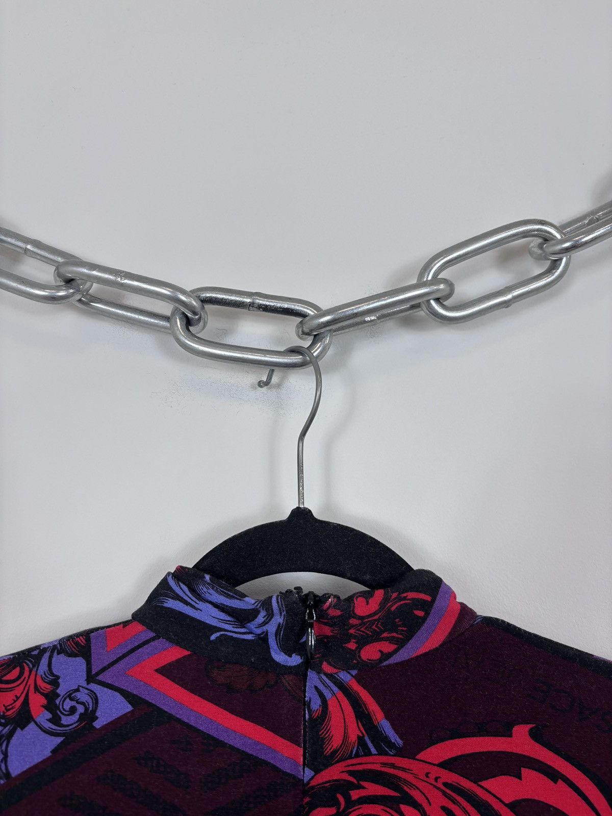 Versace Jeans Couture Versace Jeans Couture NWT Women’s Baroque Print Top Blouse Size S / US 4 / IT 40 - 19 Thumbnail