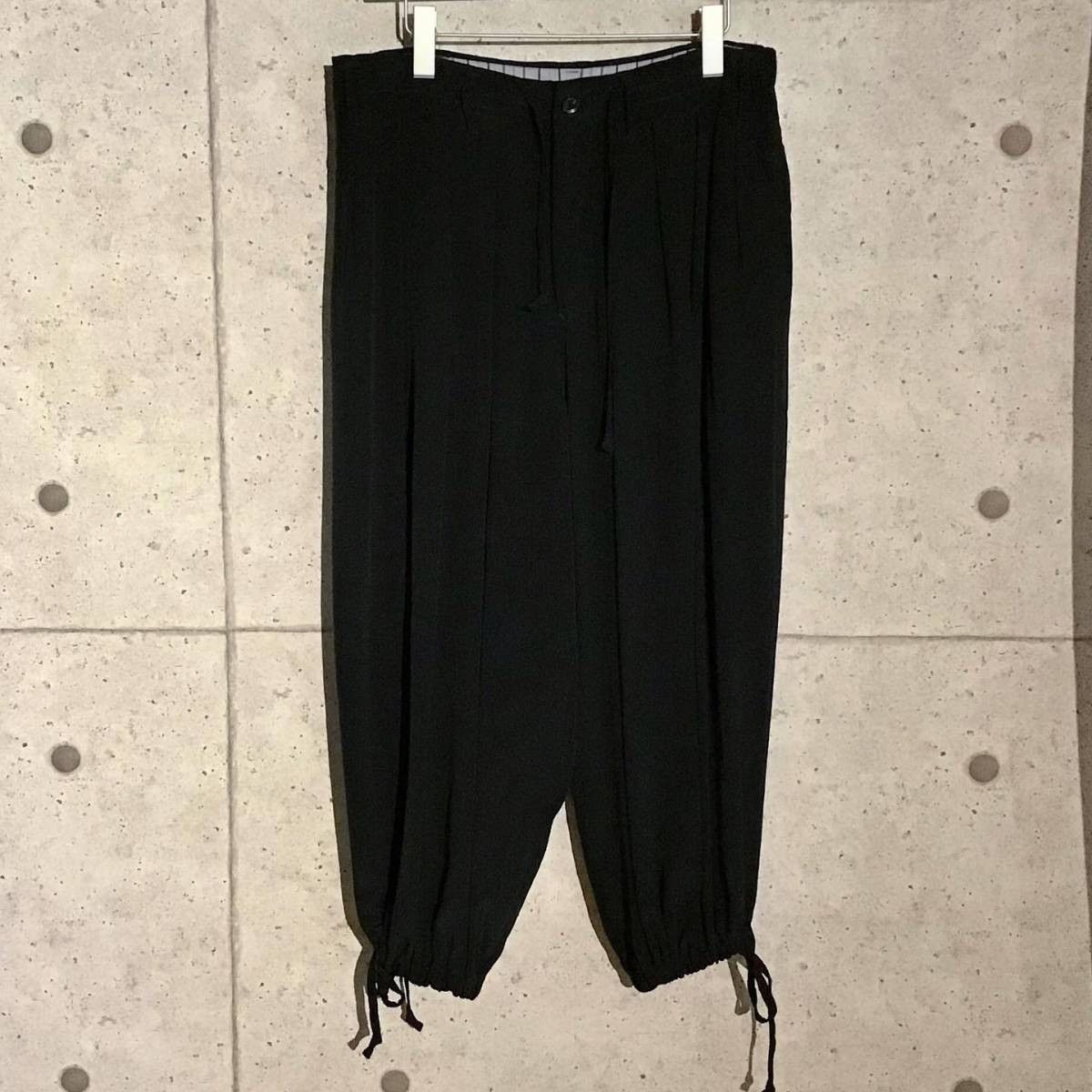 Yohji Yamamoto POUR HOMME 19ss silk baloon pants HH-P74-401 Size US 35 - 1 Thumbnail