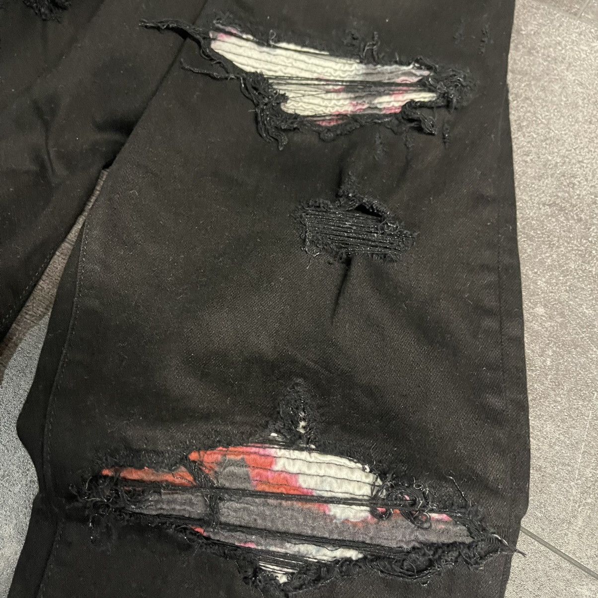 Amiri Amiri MX1 Watercolor Patch Jeans Black Size US 38 / EU 54 - 11 Thumbnail