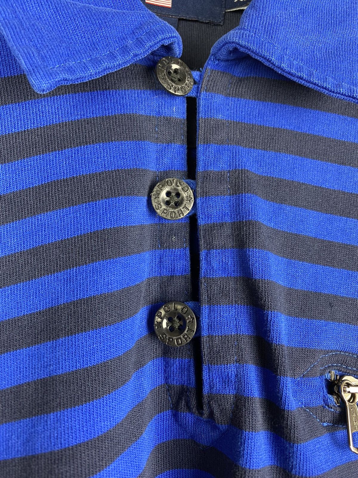 Polo Ralph Lauren Polo Sport Ralph Lauren vintage long sleeve rugby shirt Size US XL / EU 56 / 4 - 11 Thumbnail