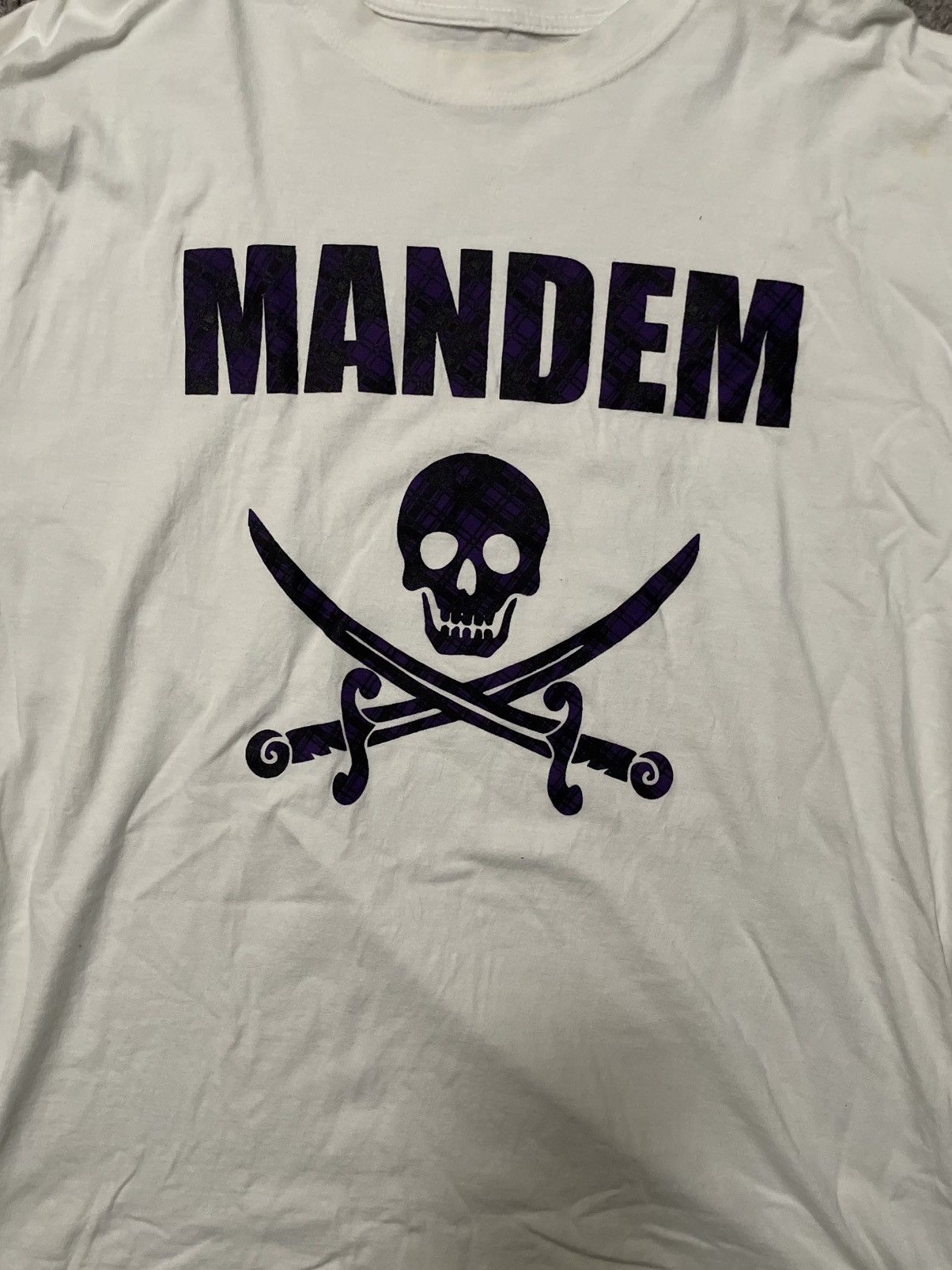 Vintage Vintage “Mandem” Tee Size US L / EU 52-54 / 3 - 2 Thumbnail