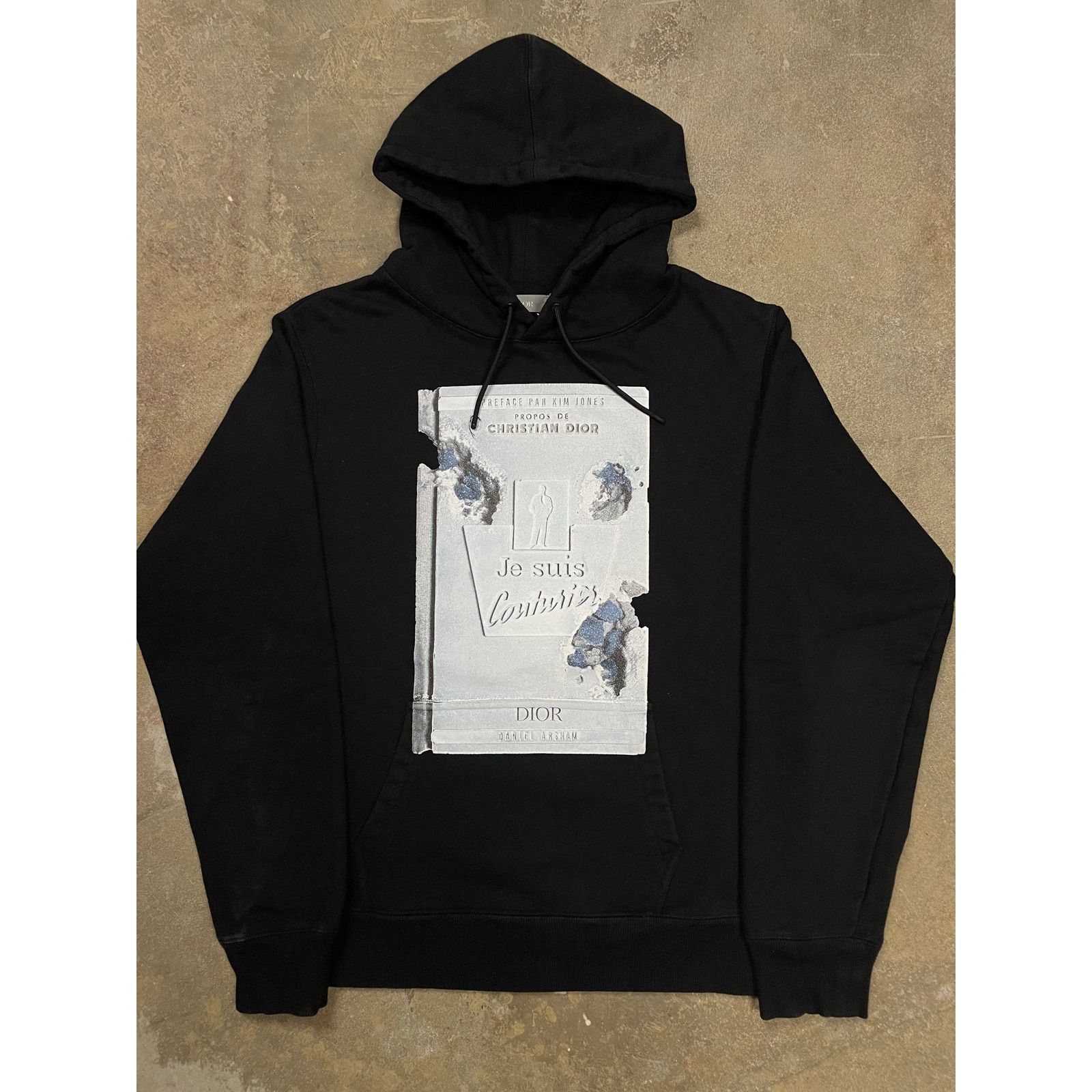 Dior Dior Arsham Hoodie Black Small Used Size US S / EU 44-46 / 1 - 1 Thumbnail