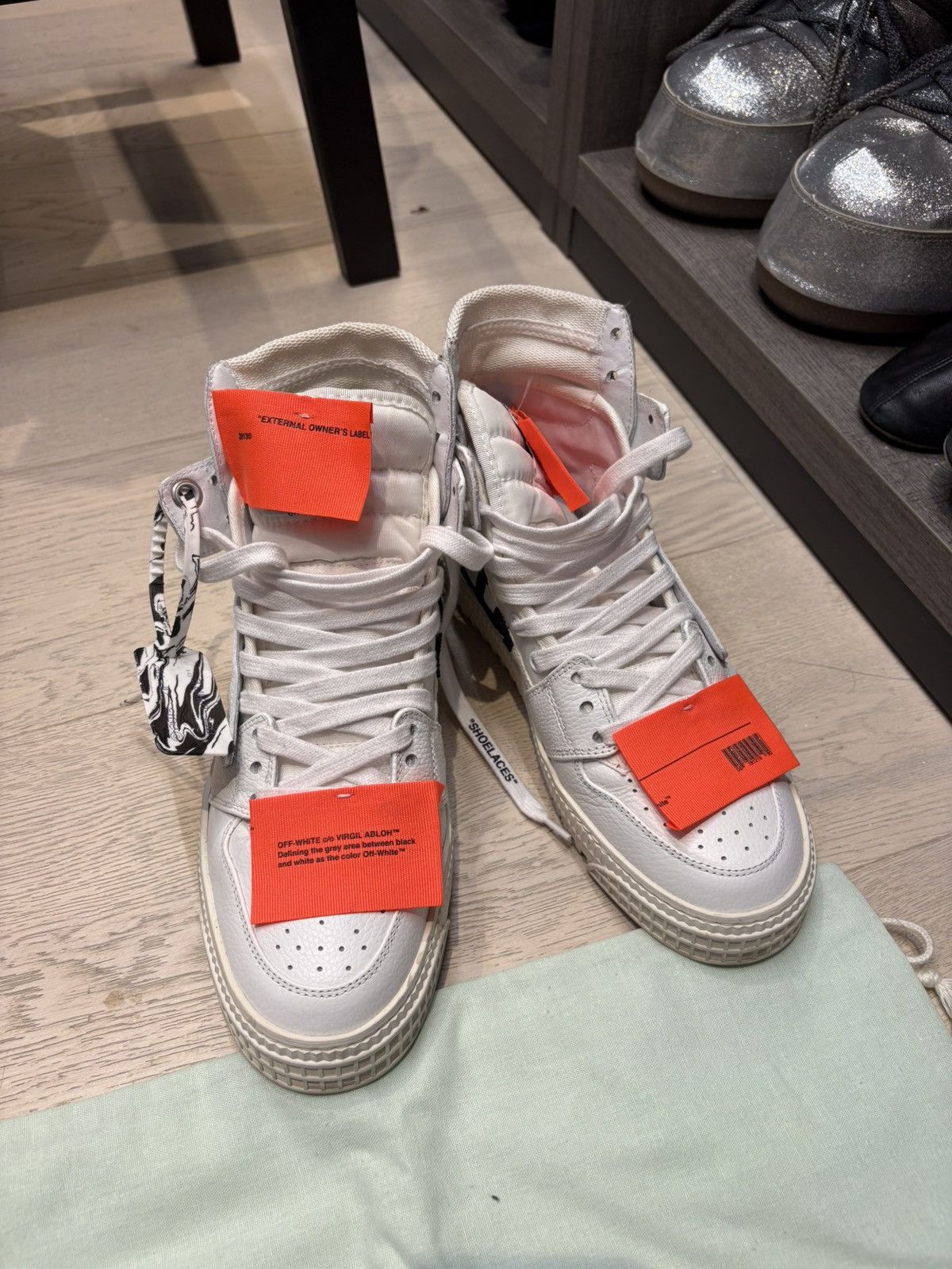 Off-White Off-white 3.0 Off Court High-top Sneaker Size US 8 / EU 41 - 2 Thumbnail