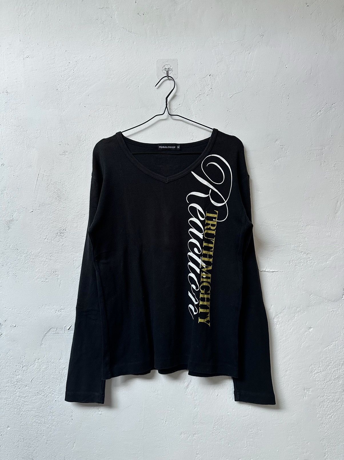 Japanese Brand Y2K Japanes Primal Point Poem Ifsix Lgb Style Size US M / EU 48-50 / 2 - 2 Thumbnail