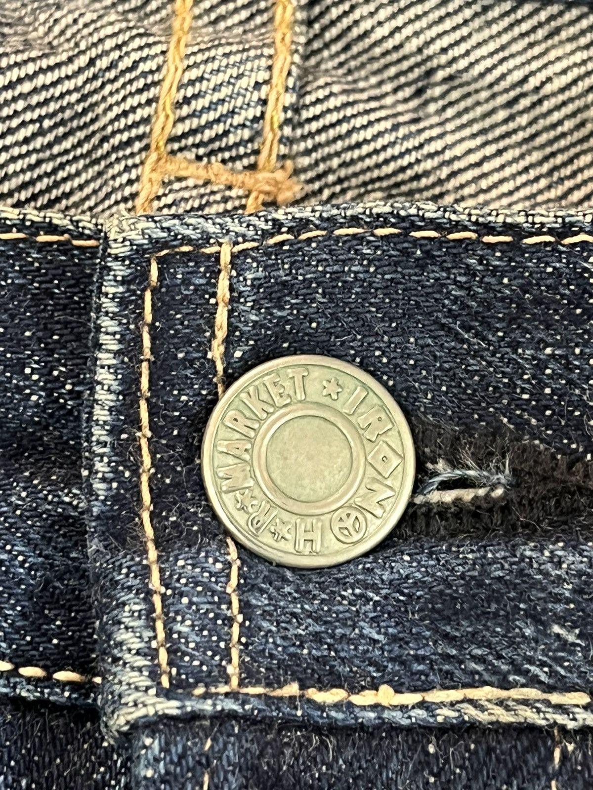 Blue Blue Japan Vintage Blue Blue Japan Selvedge Mudwash Distressed Denim Size US 32 / EU 48 - 8 Thumbnail