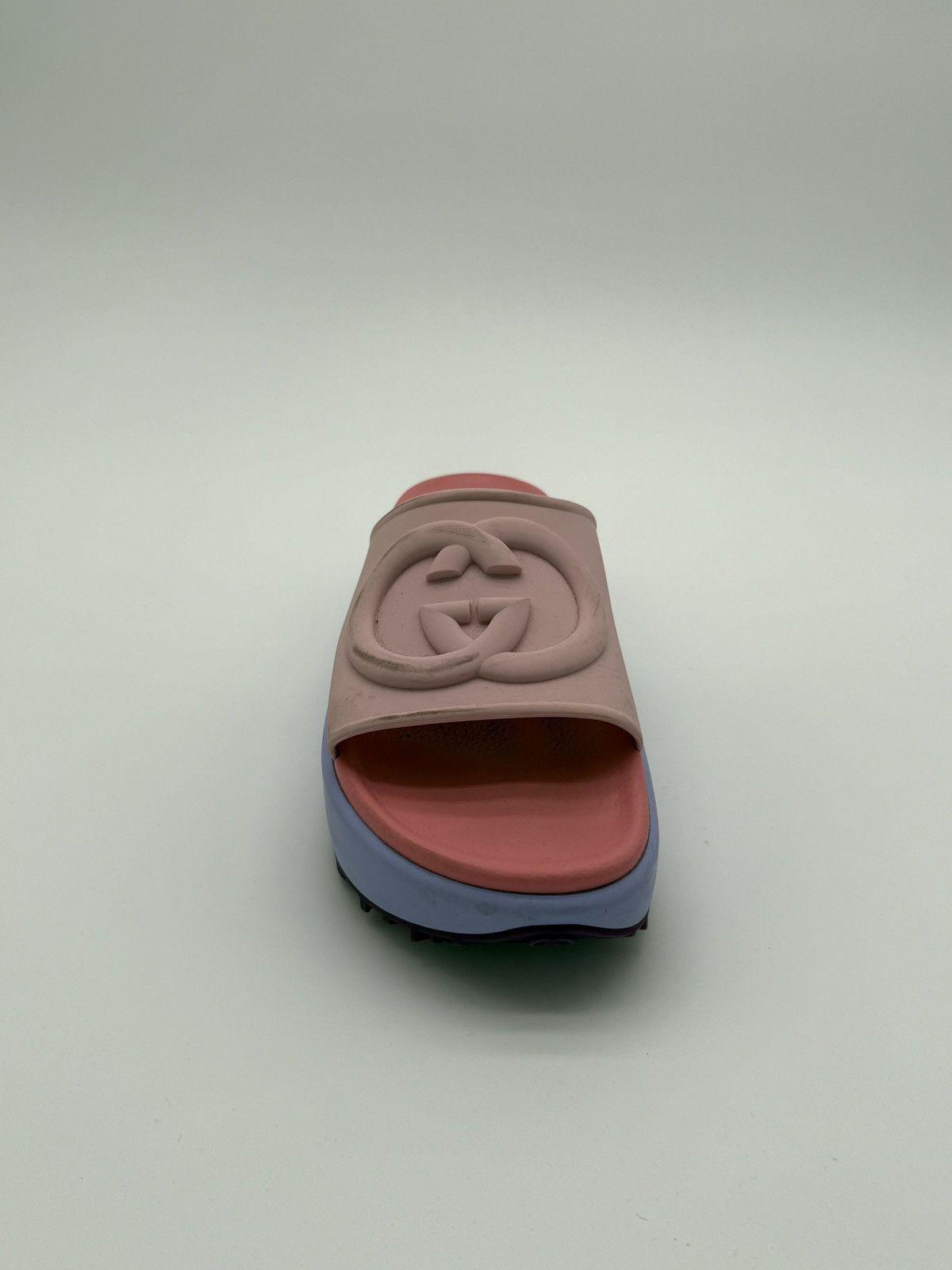 Gucci Pink Gucci Platform Slides Size US 8 / IT 38 - 11 Thumbnail