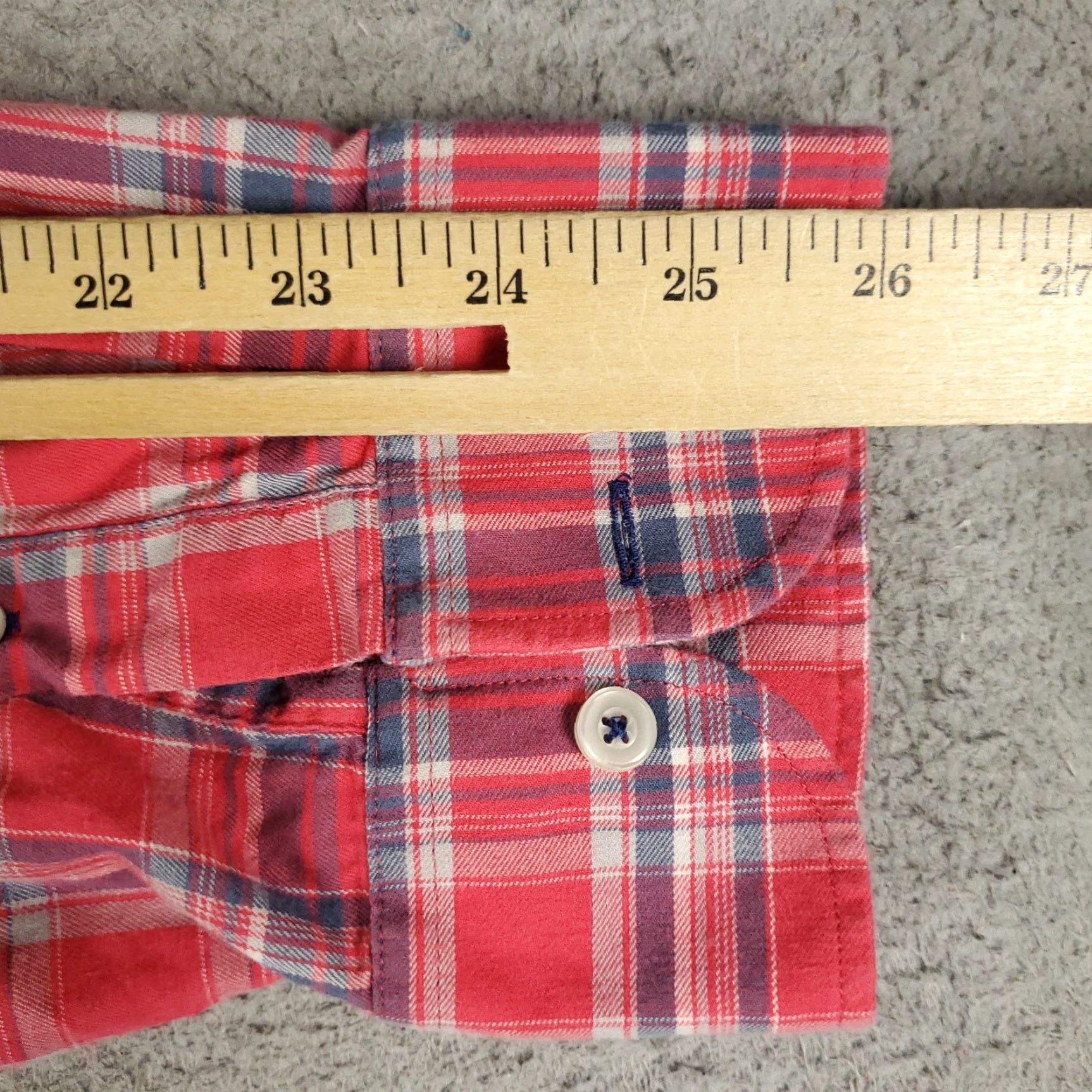 UNTUCKit UNTUCKit Mens Shirt 2XL Red Plaid Button-Up Long Sleeve Casual Shirt Size US XXL / EU 58 / 5 - 6 Thumbnail