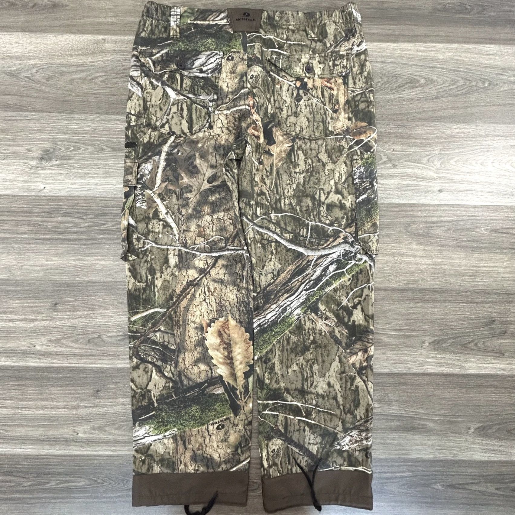 Vintage VINTAGE Mossy Oak Cargo Pants Mens Large 38x32 Camouflage Green Baggy 90s Grunge Y2K Outdoors Men Size US 38 / EU 54 - 5 Thumbnail