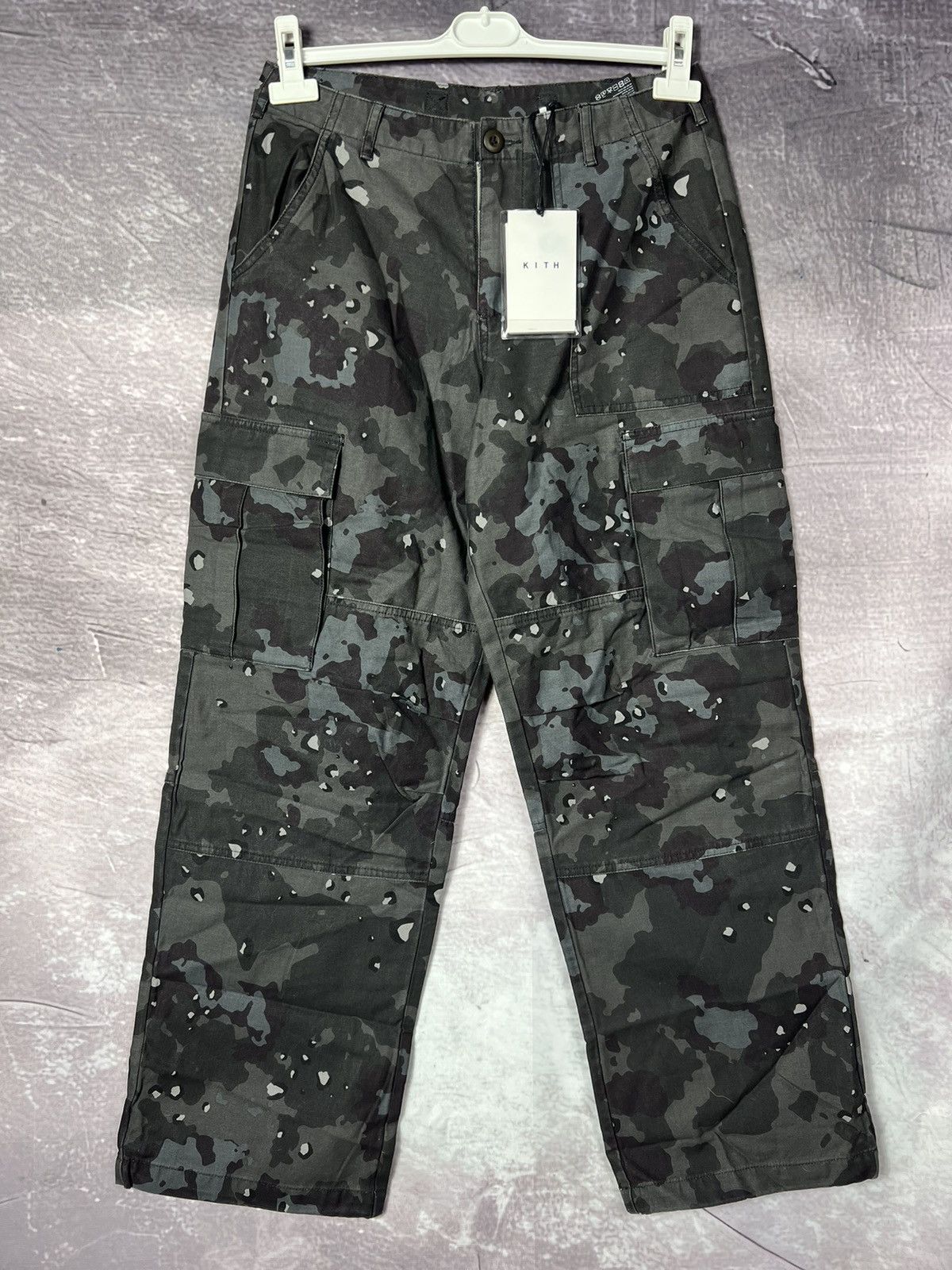 kith military design cargo pants