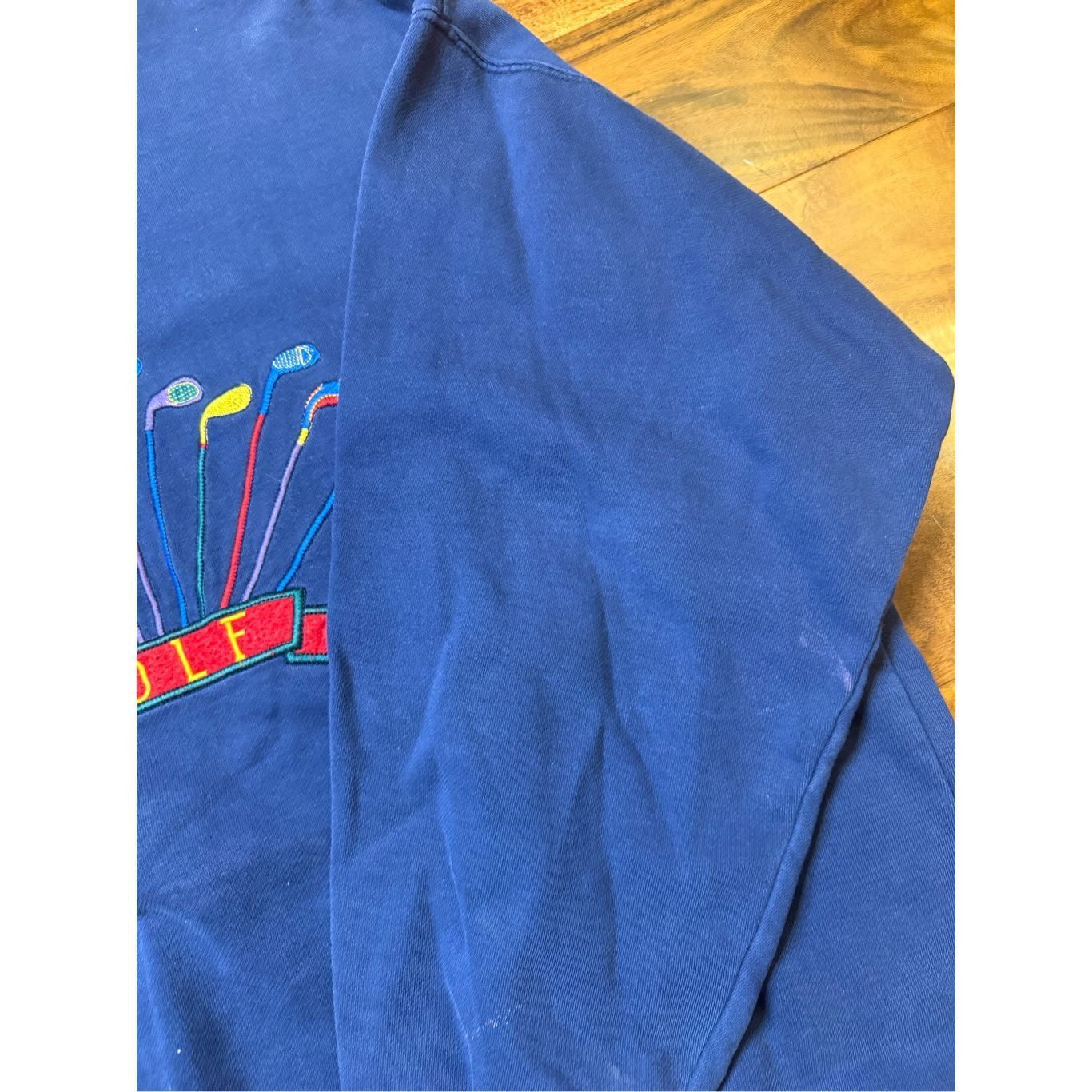 Vintage Size L - Vintage 1990s Gold Architect Sweatshirt Crewneck Go Size US L / EU 52-54 / 3 - 9 Thumbnail
