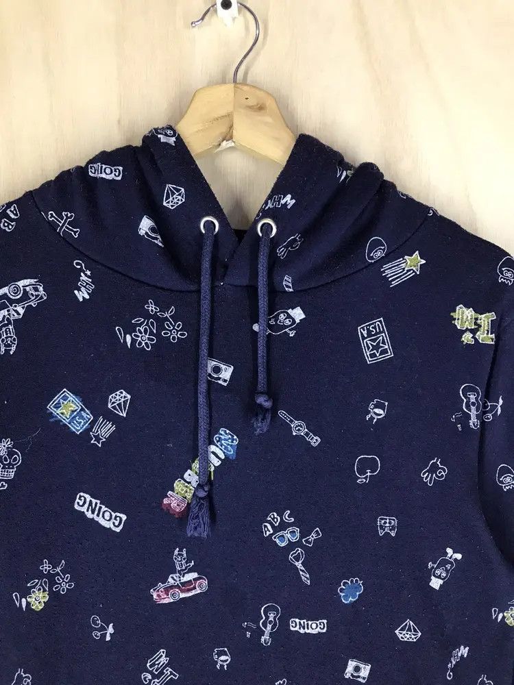 Japanese Brand Modish Gaze Fullprint Hoodies Size M / US 6-8 / IT 42-44 - 3 Thumbnail