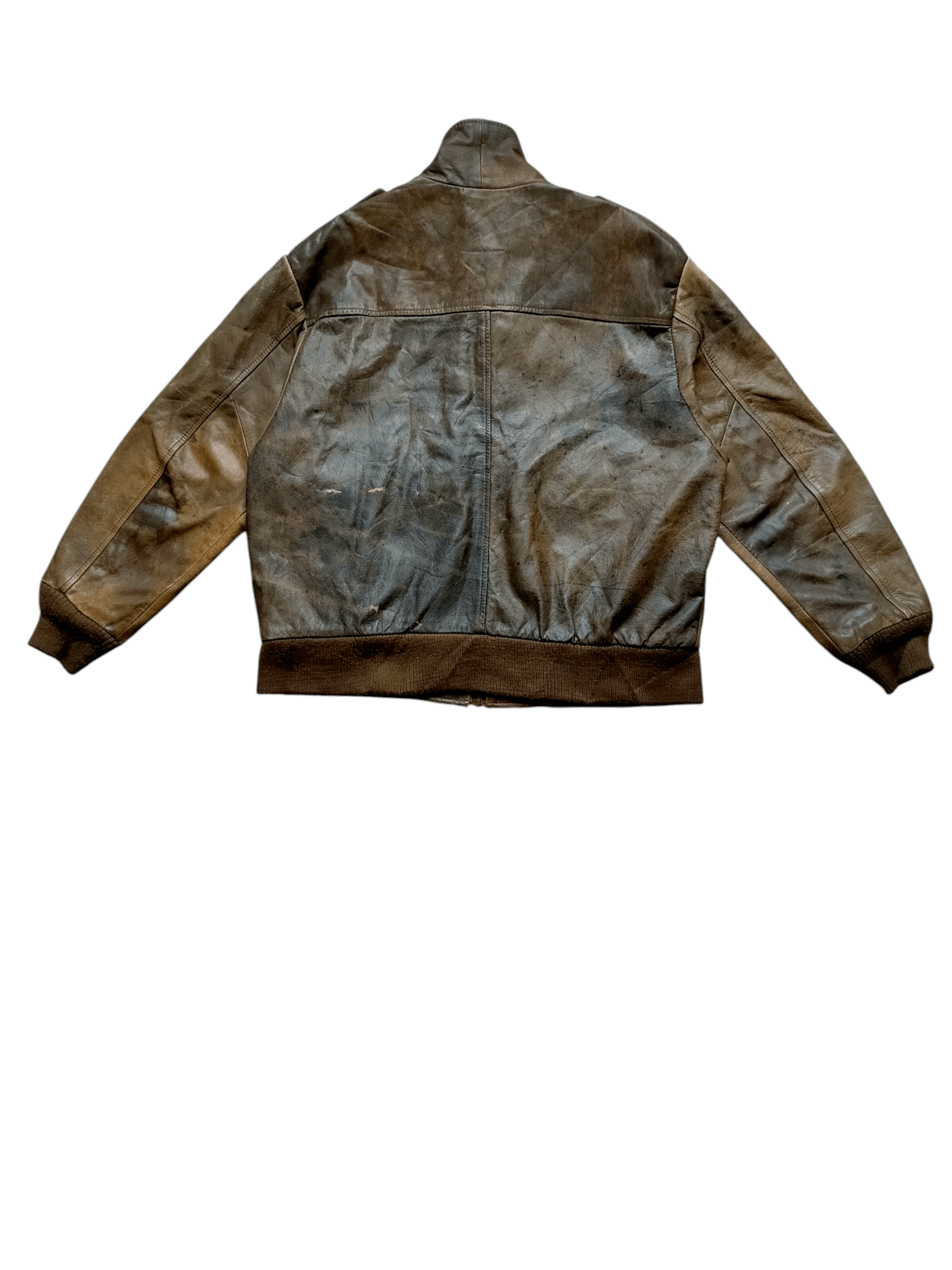 Burma Vintage 80s Burma Run Pilot Leather Jacket Size US M / EU 48-50 / 2 - 2 Thumbnail