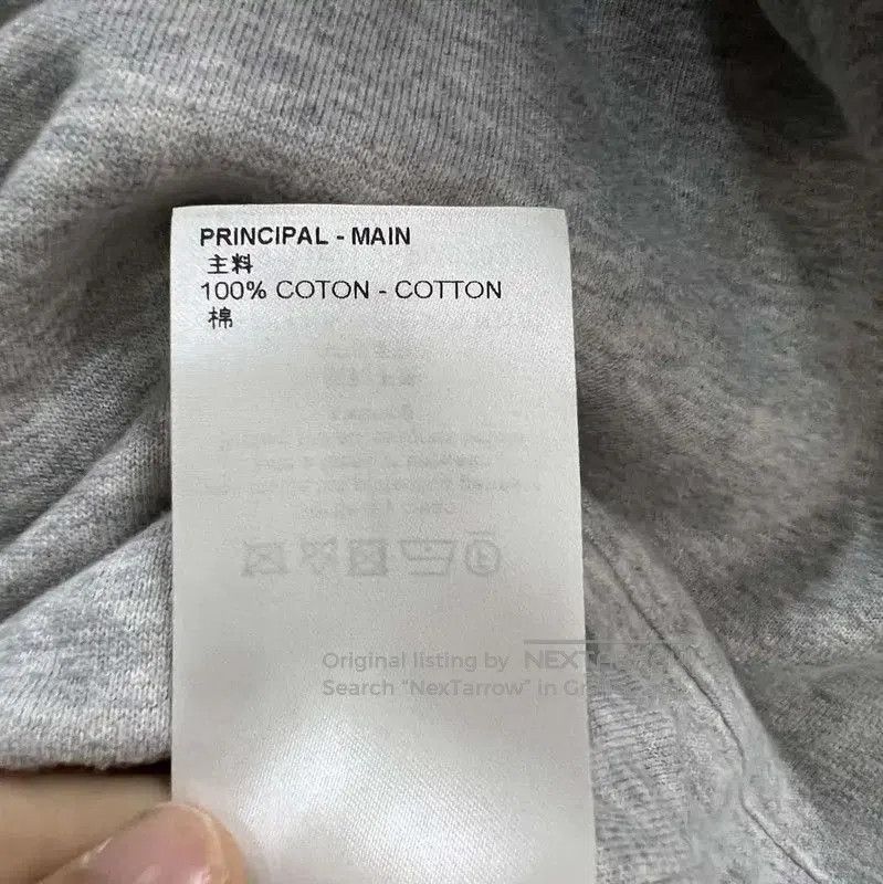 Louis Vuitton Louis Vuitton Gray Logo Crop Hoodie for Women . Size XXS / US 00 / IT 34 - 4 Thumbnail