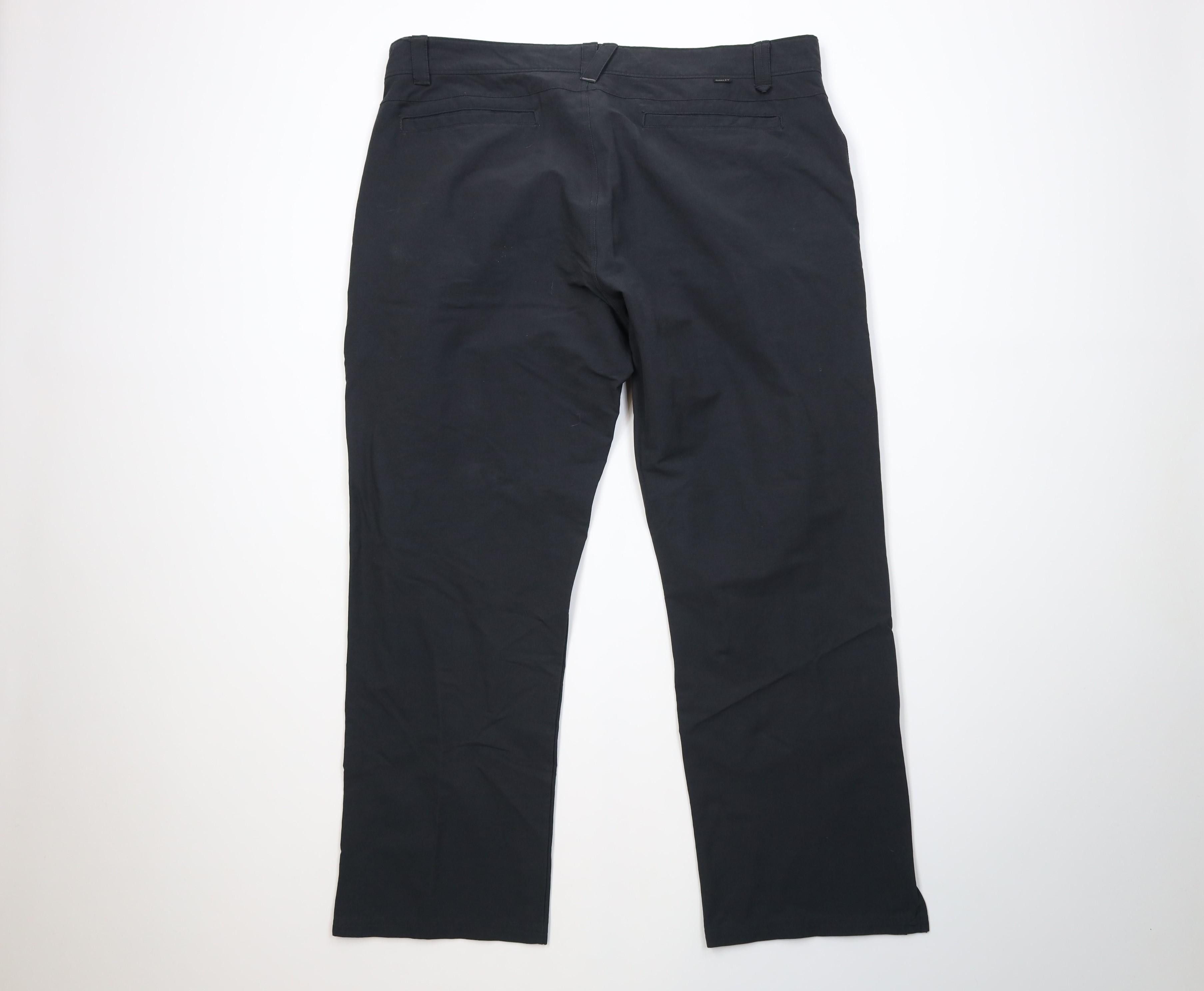 Oakley Vintage Y2K Oakley Stretch O Logo Wide Leg Chino Pants Black Size US 40 / EU 56 - 10 Thumbnail