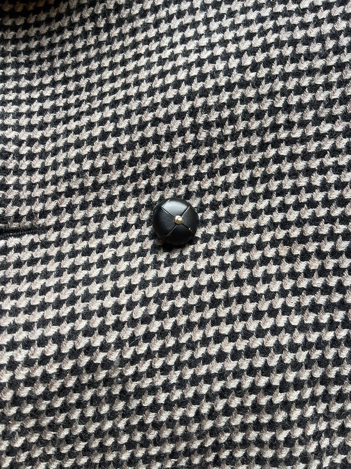 Chloe × See by Chloe See By Chloe Wool Belt Coat Houndstooth Size M / US 6-8 / IT 42-44 - 14 Thumbnail