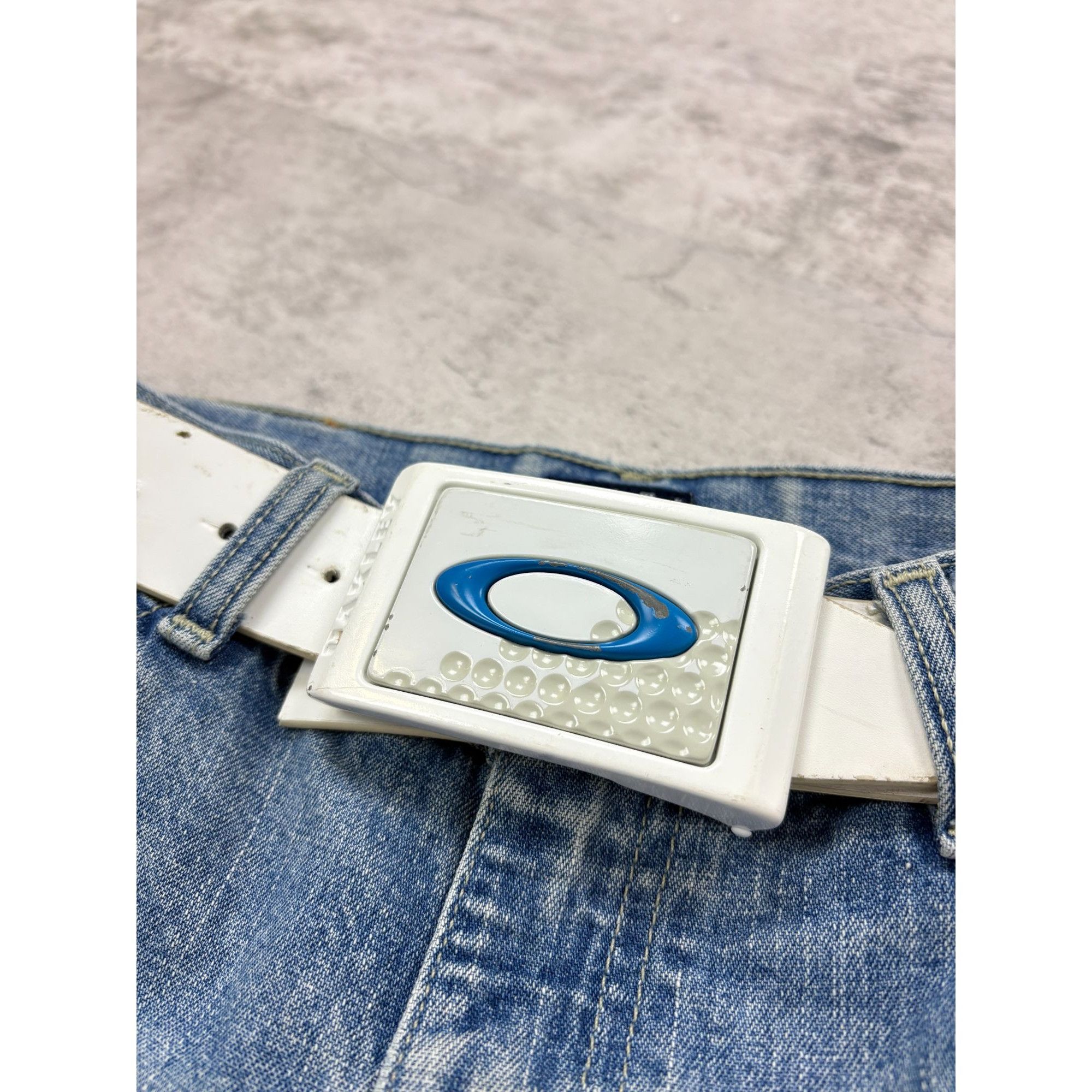 Oakley Y2K Oakley White Belt Size ONE SIZE - 3 Thumbnail