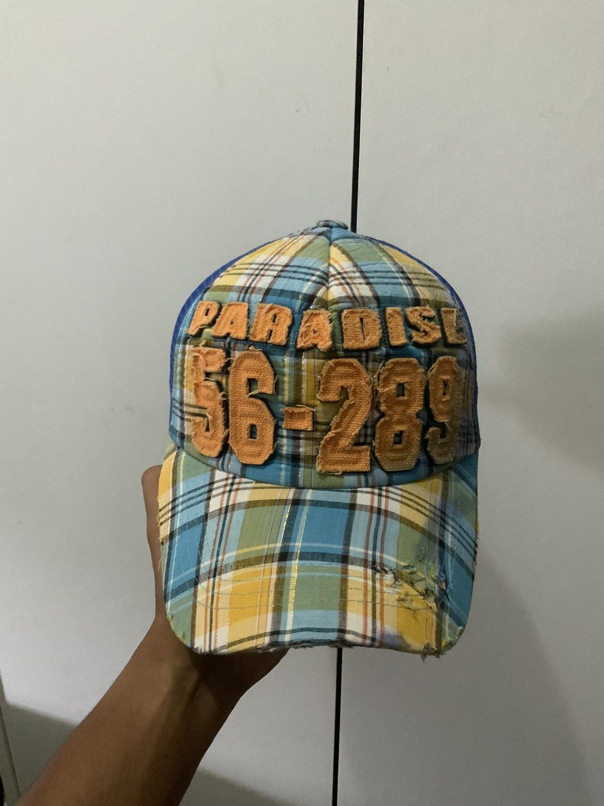 Japanese Brand Paradise 56-289 Distressed Trucker Hat Cap Size ONE SIZE - 1 Thumbnail